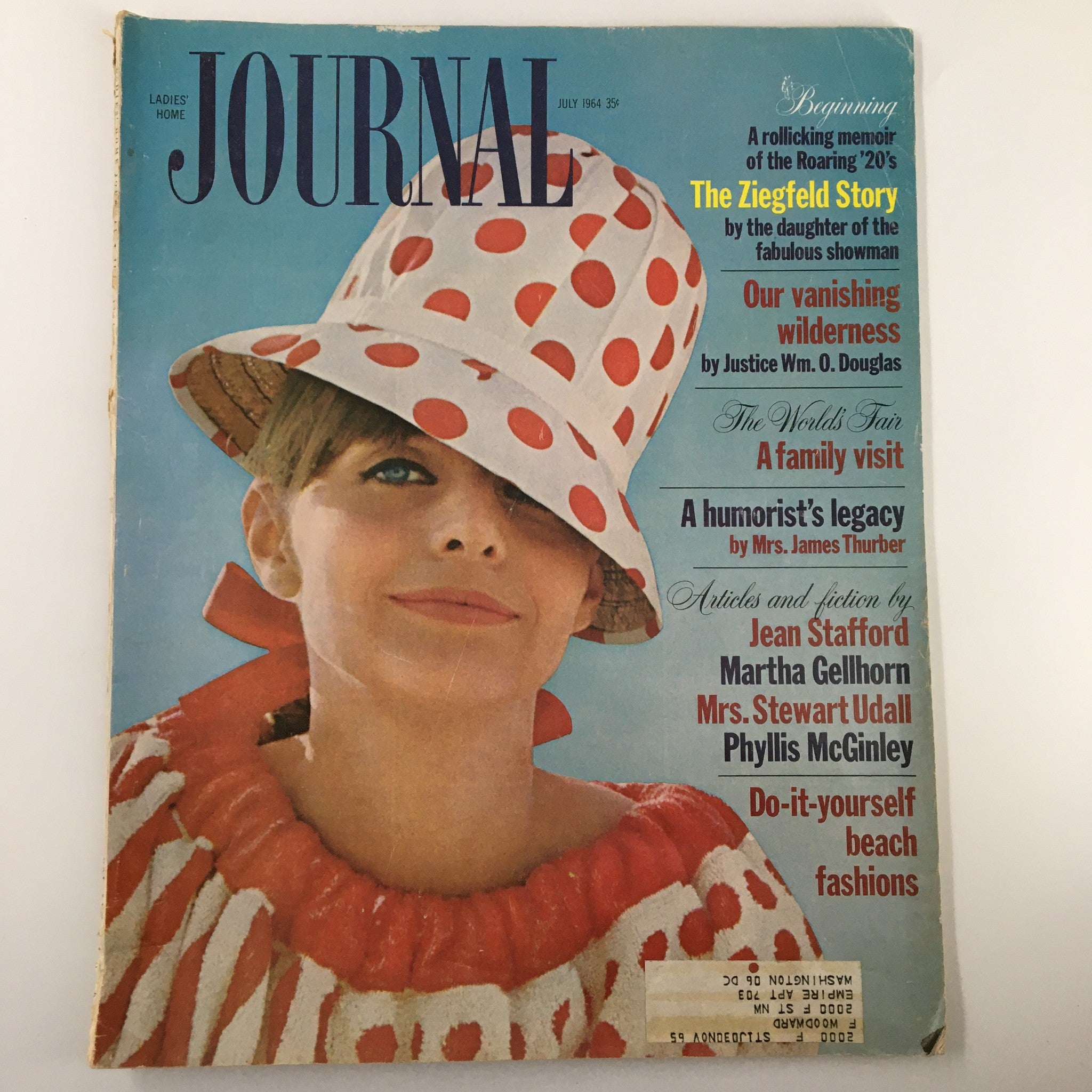 Ladies' Home Journal Magazine July 1964 Our Vanishing Wilderness by J. Douglas