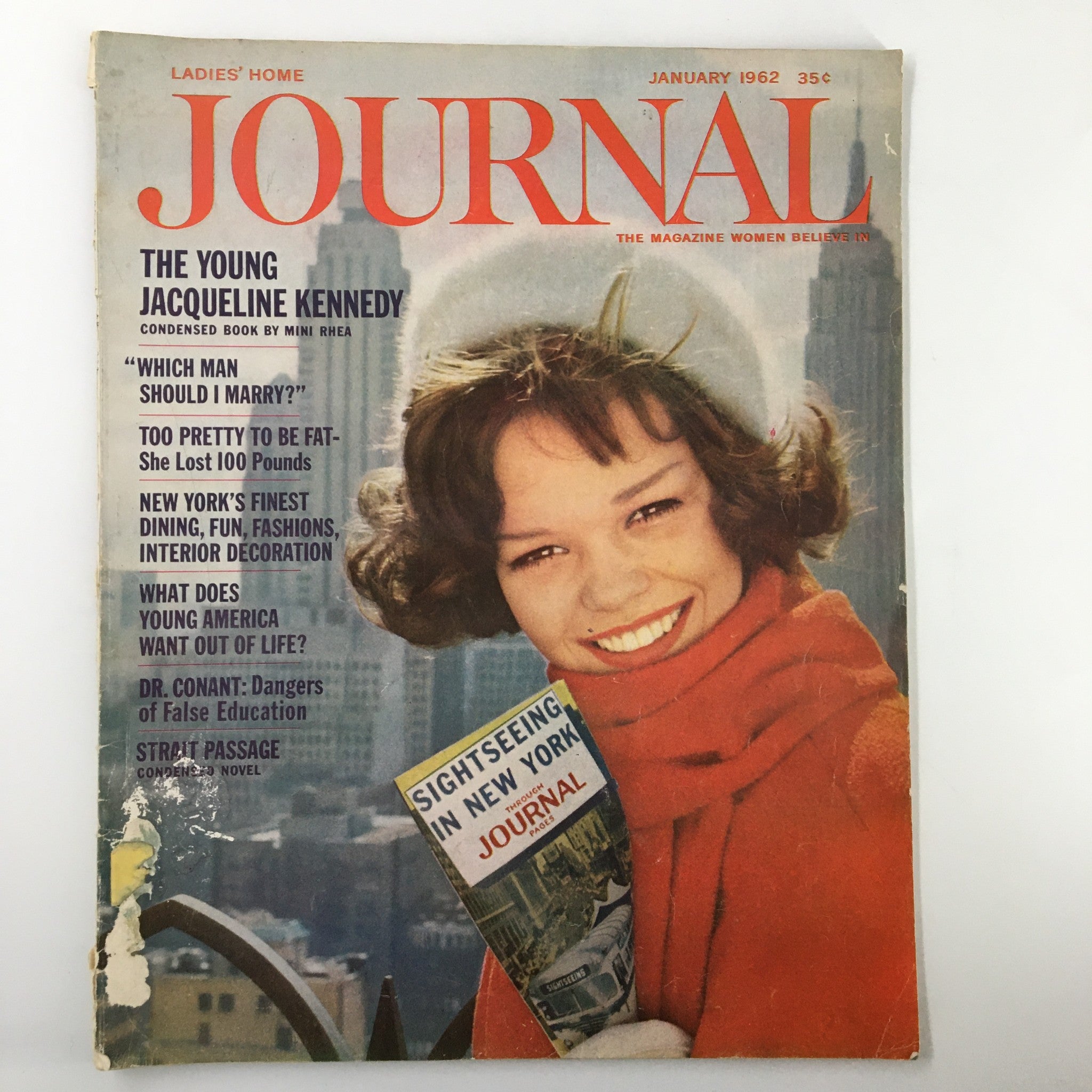 Ladies' Home Journal Magazine January 1962 The Young Jacqueline Kennedy