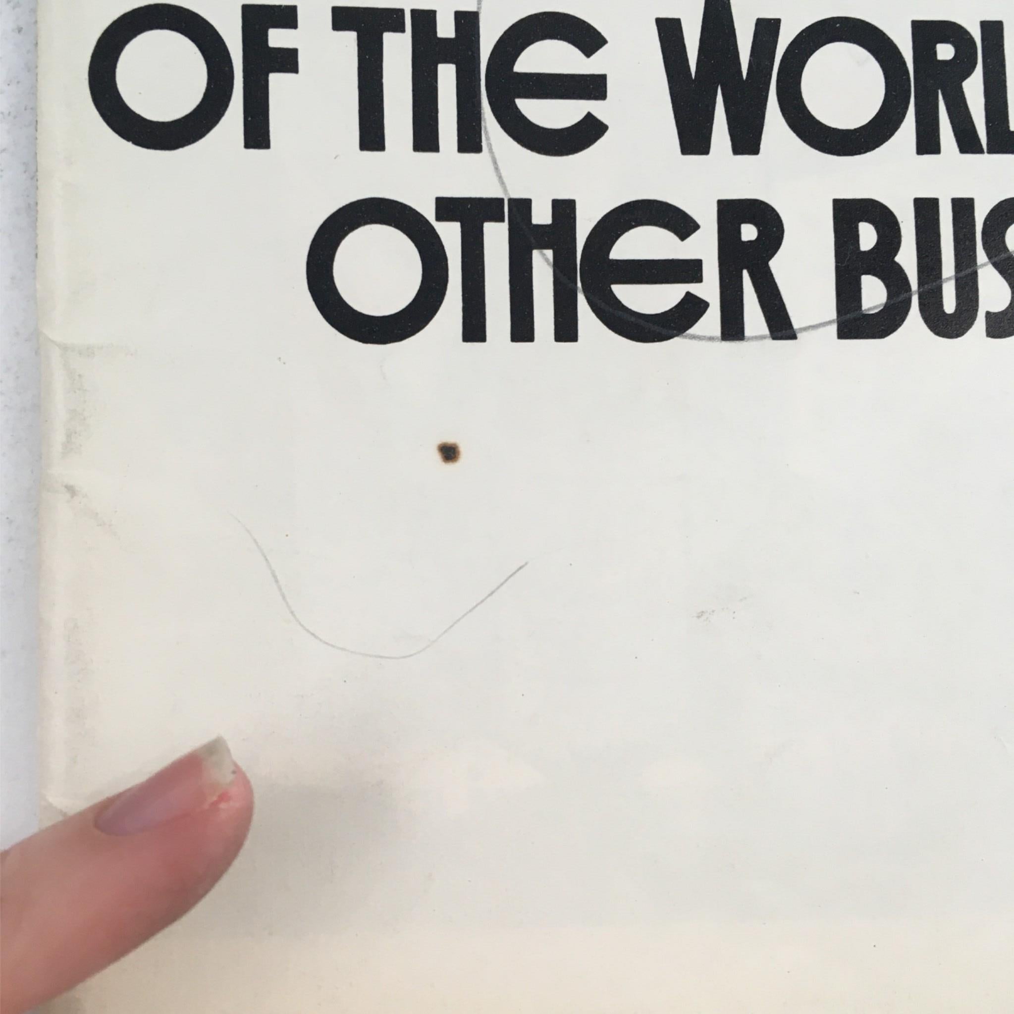 1972 Playbill The Creation Of The World And Other Business by Arthur Miller