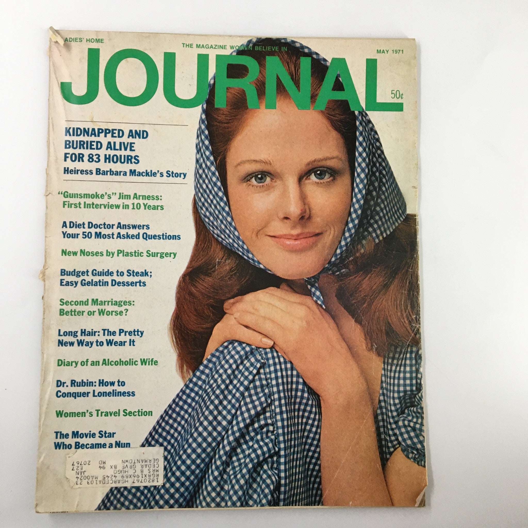 Ladies' Home Journal Magazine May 1971 The Diary of an Alcoholic Wife