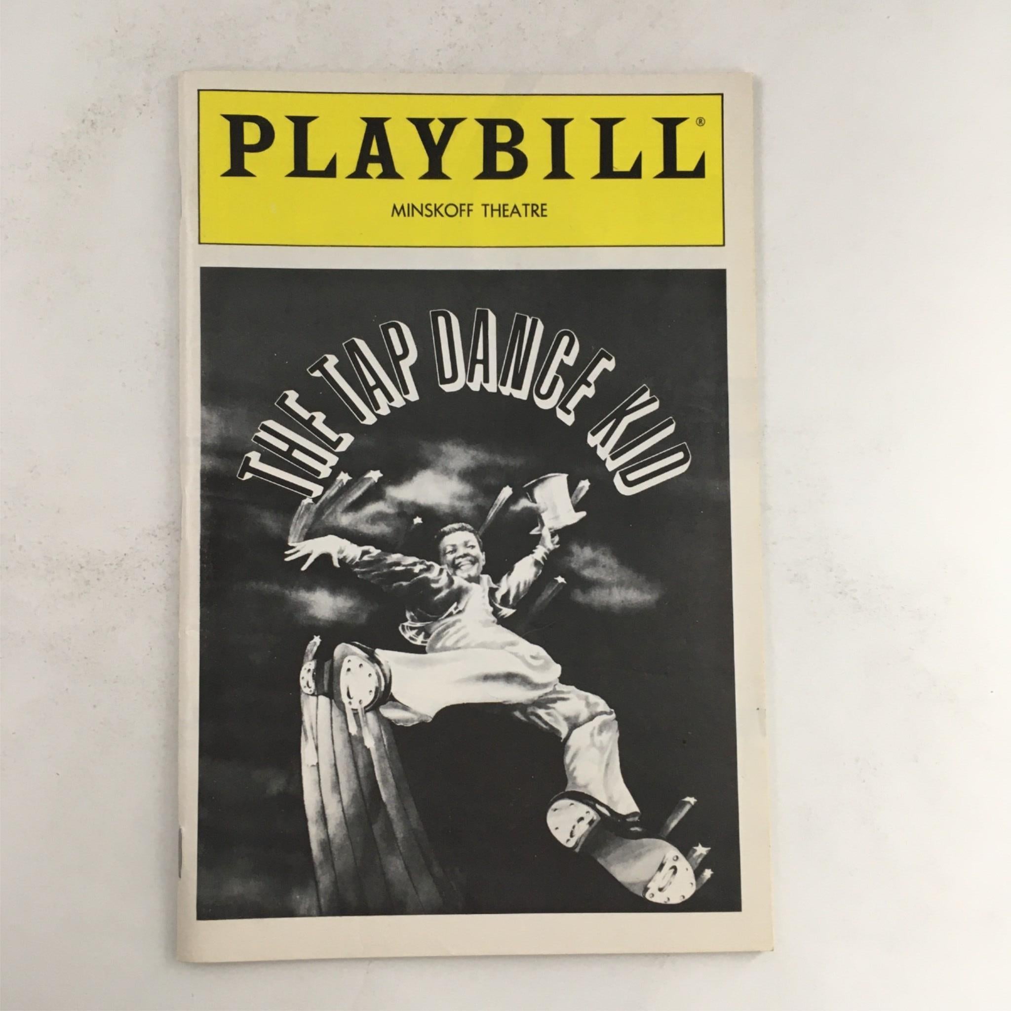 1984 Playbill The Tap Dance Kid by Vivian Matalon at Minskoff Theatre