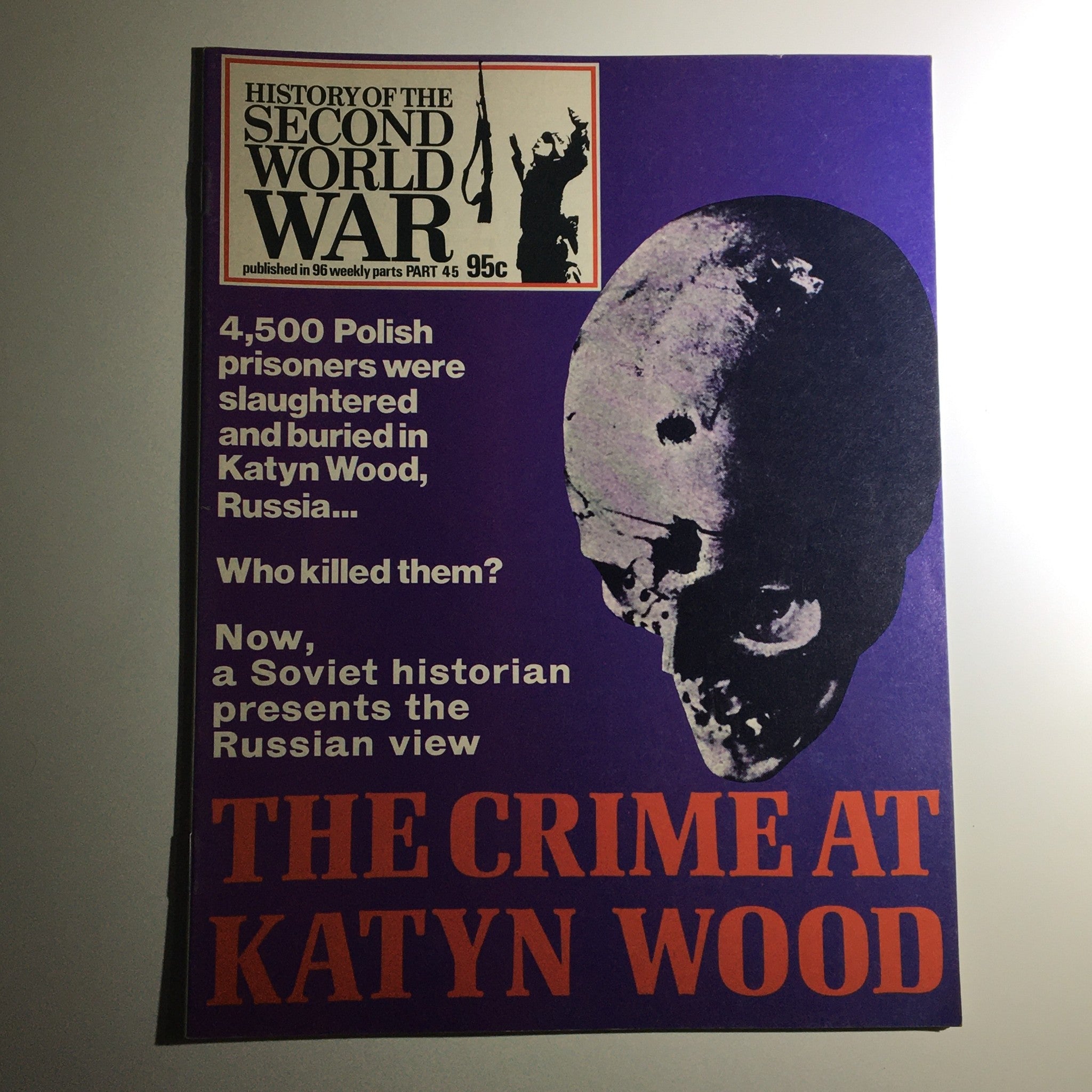 History of the Second World War Part 45 1974 The Crime at Katyn Wood, VG