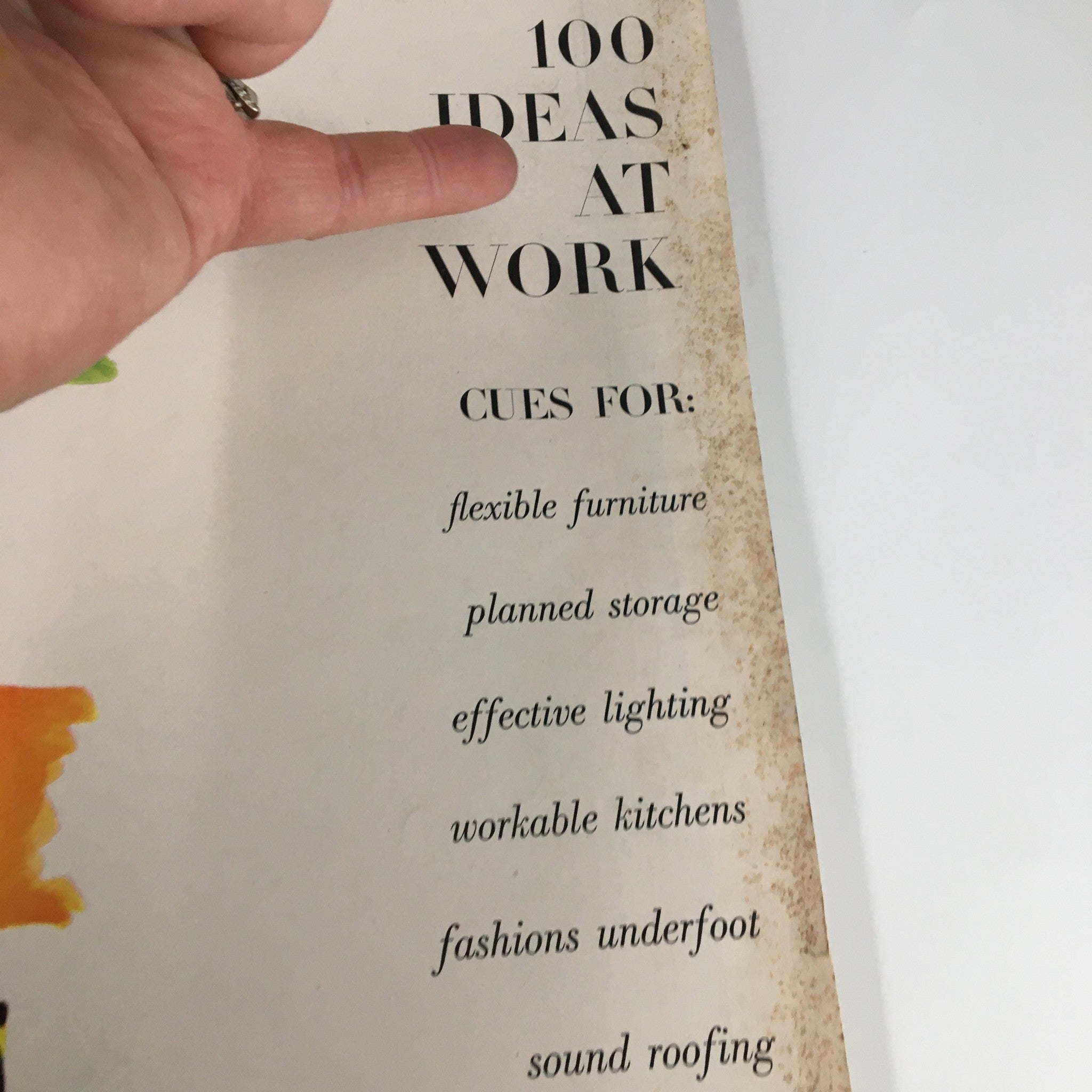 VTG House & Garden Magazine April 1950 The 100 Ideas at Work No Label