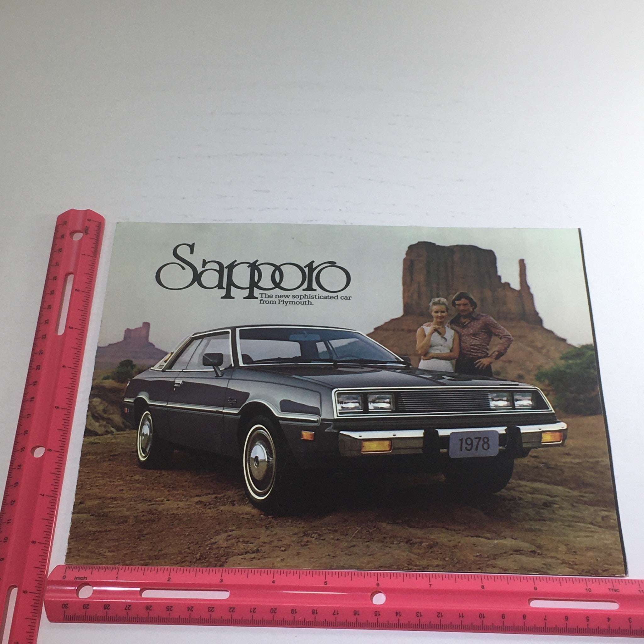 1978 Plymouth Sapporo Showroom Dealership Car Auto Brochure Catalog