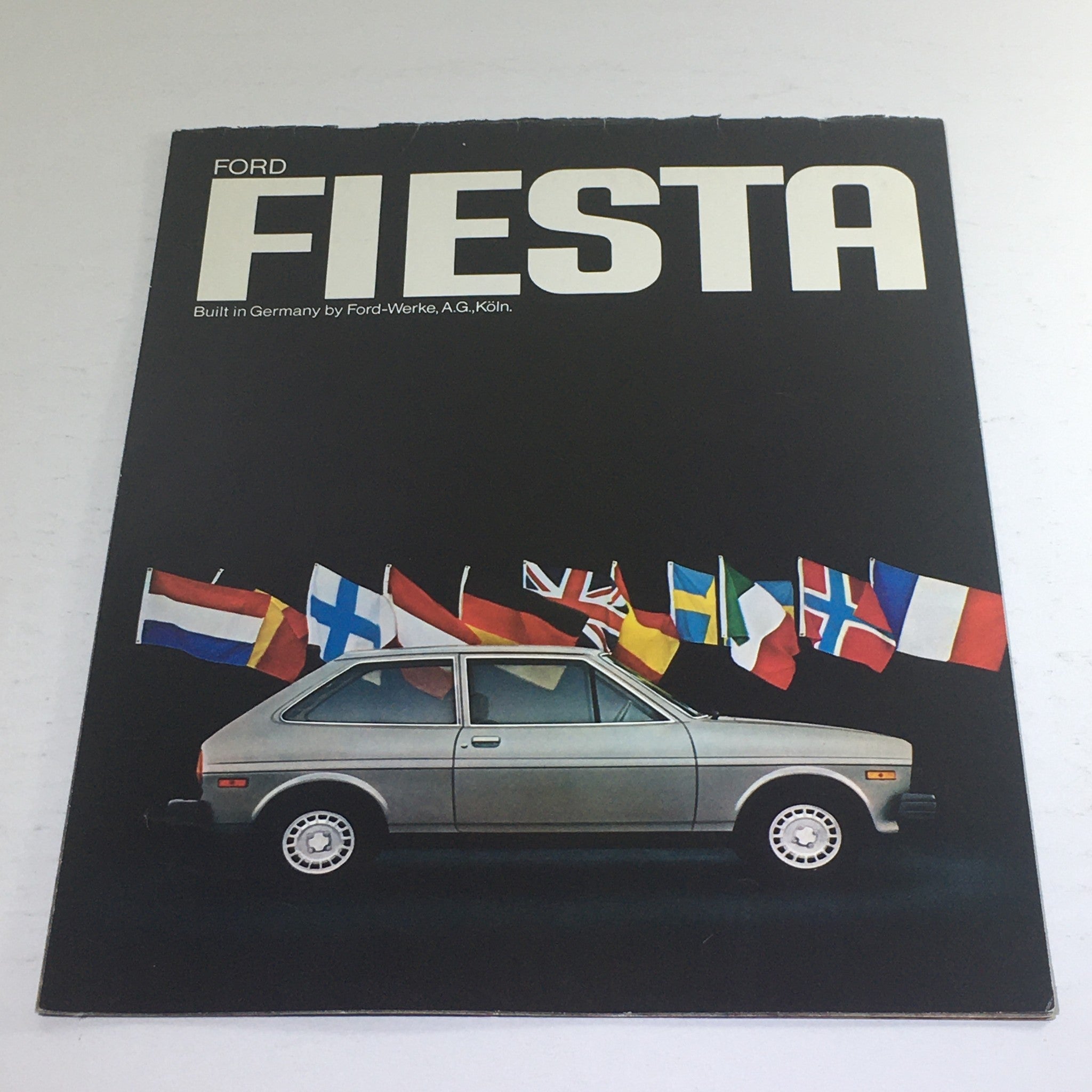 1976 Ford Fiesta 3-Door Hatchback Dealership Car Auto Brochure Catalog