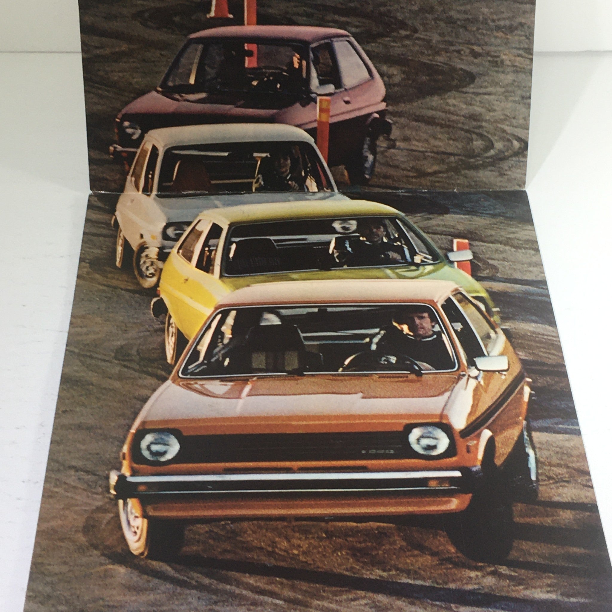 1976 Ford Fiesta 3-Door Hatchback Dealership Car Auto Brochure Catalog