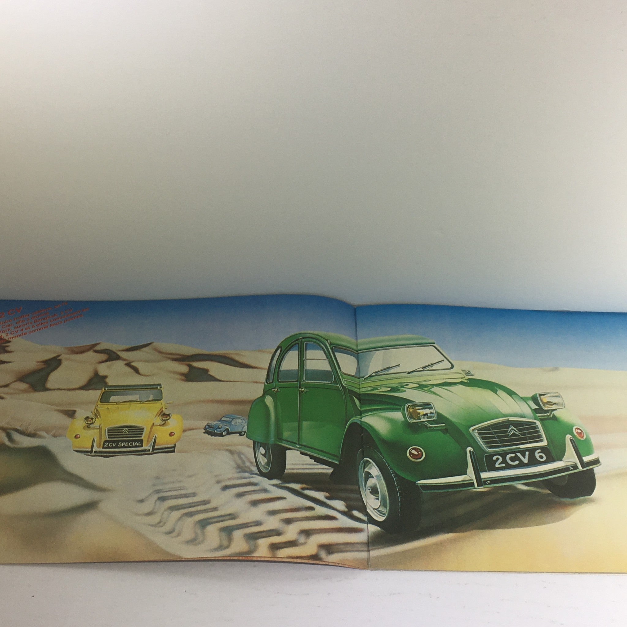 1975 Les Petites Citroen 2 CV 6 (French) Dealership Car Auto Brochure Catalog