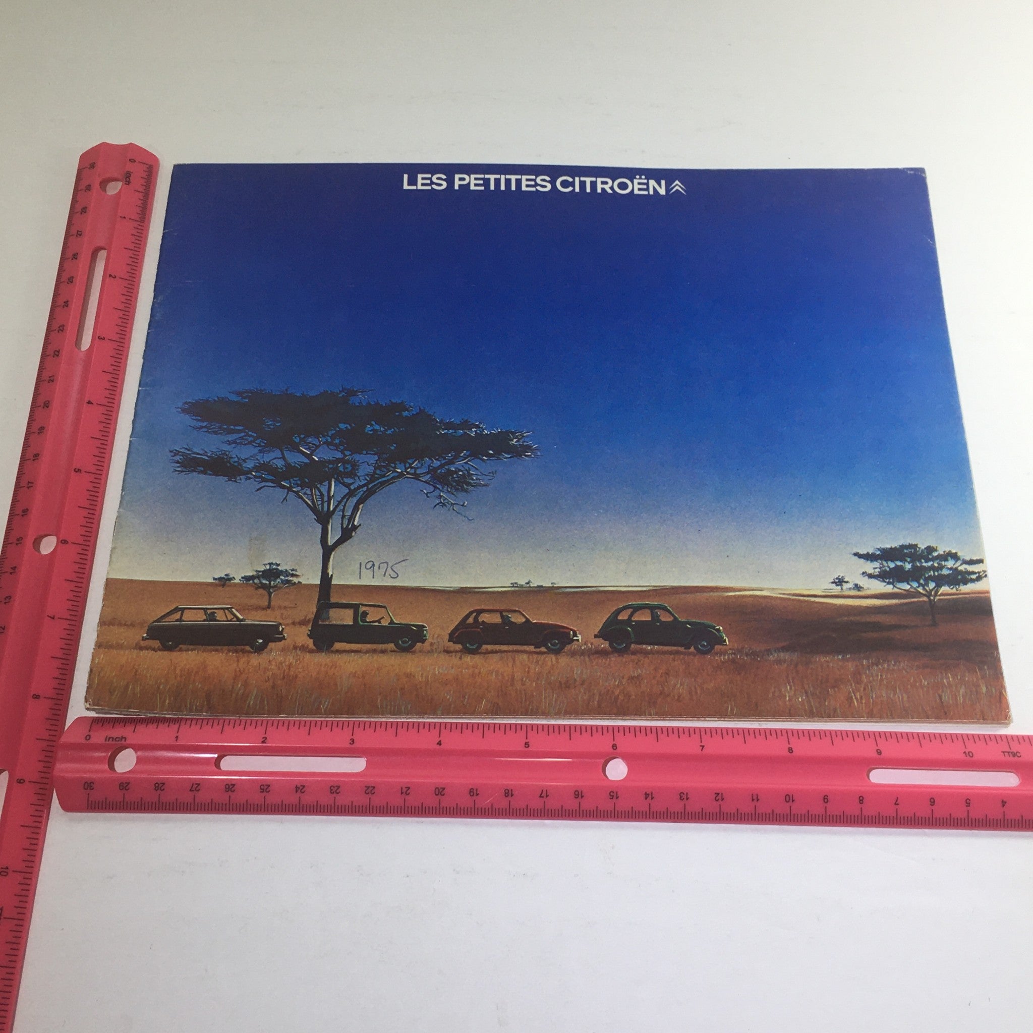 1975 Les Petites Citroen 2 CV 6 (French) Dealership Car Auto Brochure Catalog