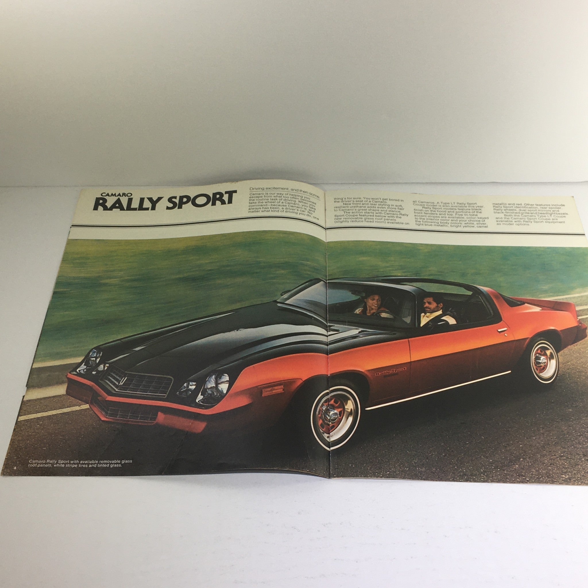 1978 Chevrolet Camaro Rally Sport Dealership Car Auto Brochure Catalog