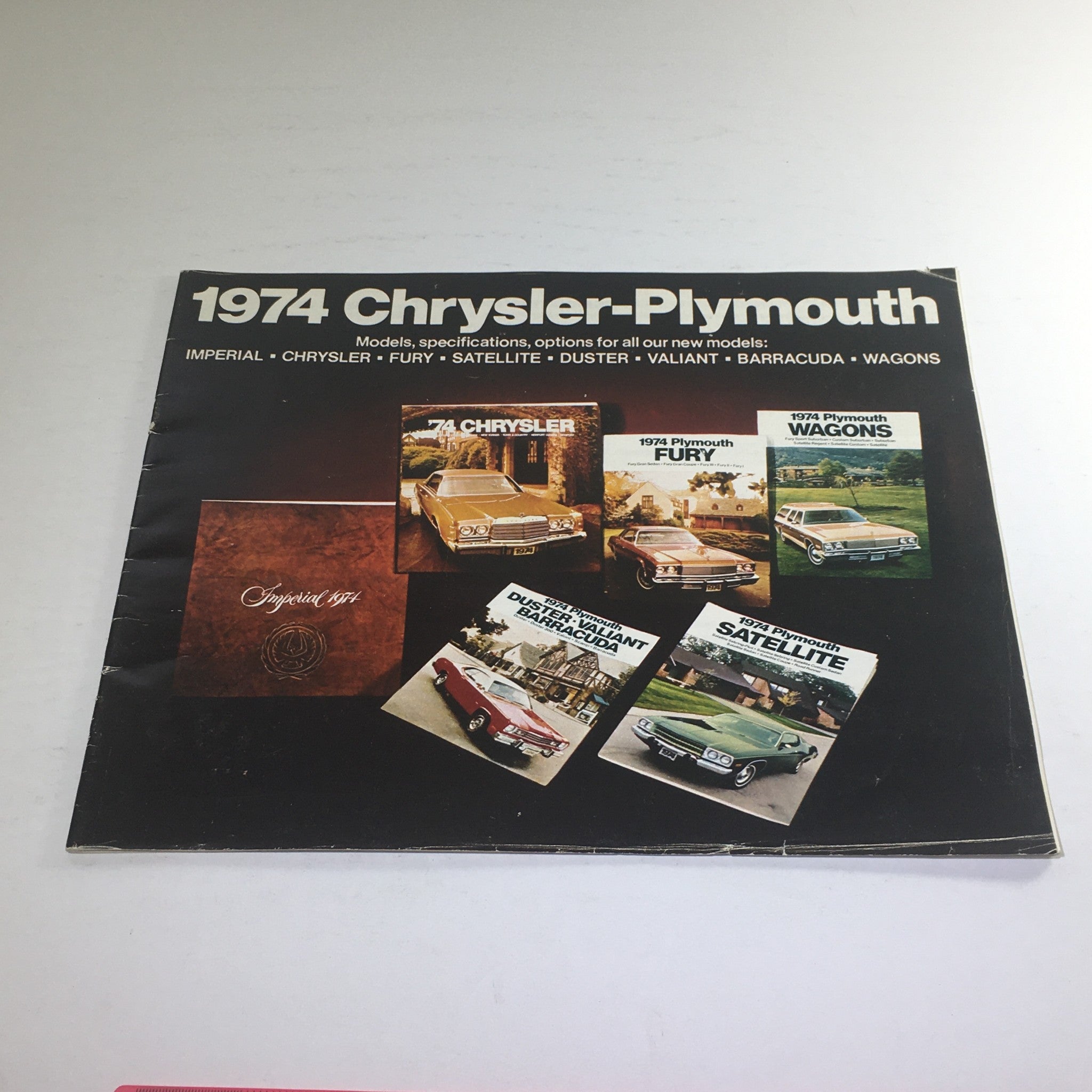 1974 Chrysler-Plymouth Imperial Fury Wagons Dealership Car Auto Brochure Catalog