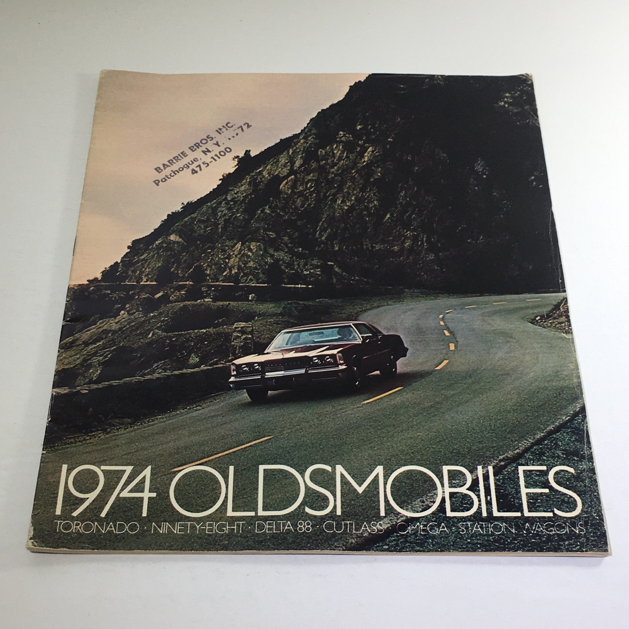 1974 Oldsmobile Toronado-Ninety-Eight Dealership Car Auto Brochure Catalog