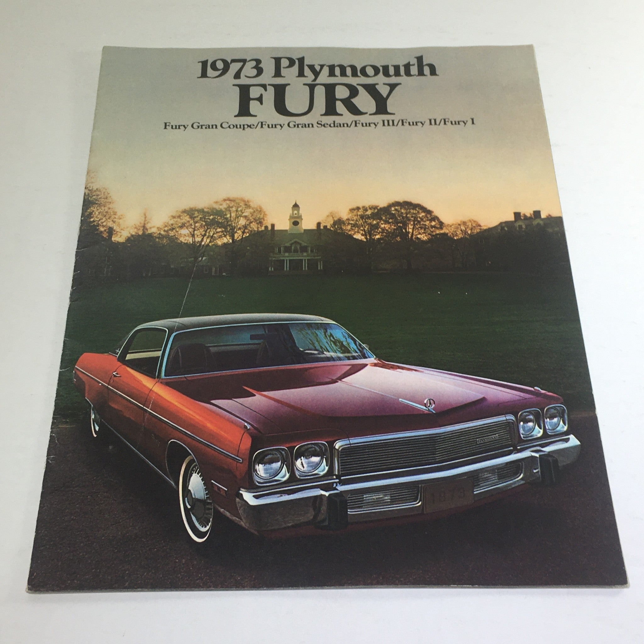 1973 Plymouth Fury Coupe Sedan I-II-III Dealership Car Auto Brochure Catalog