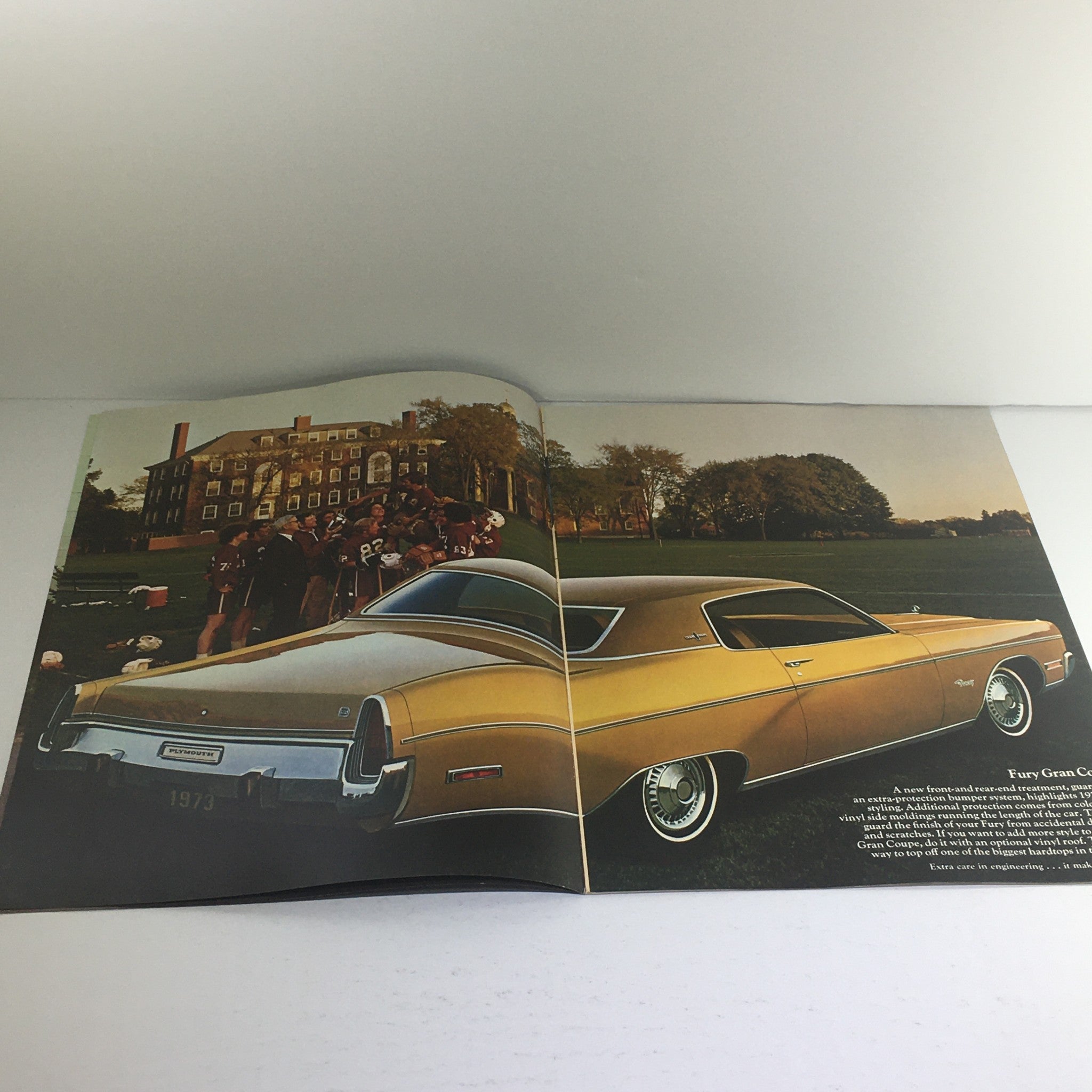 1973 Plymouth Fury Coupe Sedan I-II-III Dealership Car Auto Brochure Catalog