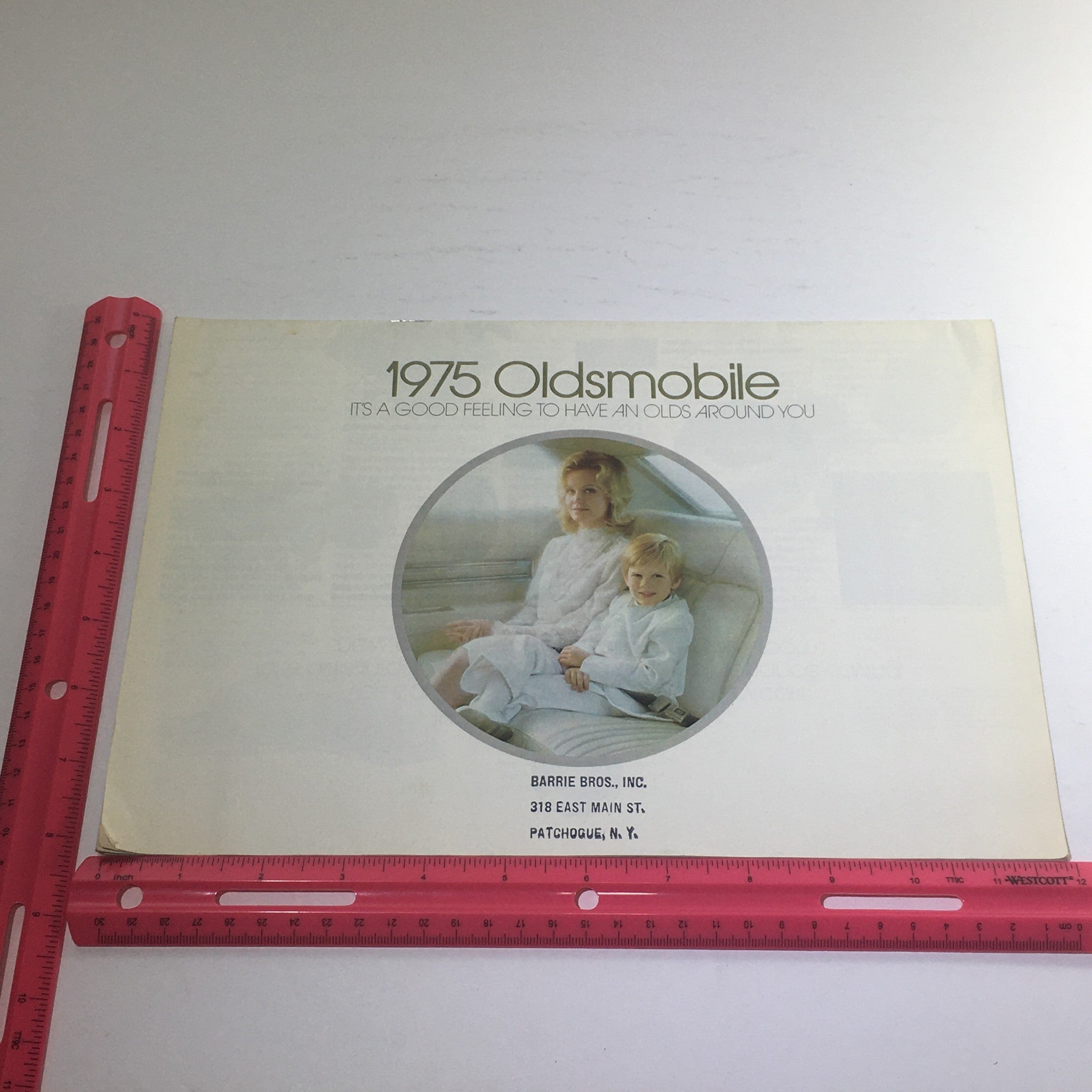 1975 Oldsmobile Supreme Omega Dealership Sale Car Auto Brochure Catalog