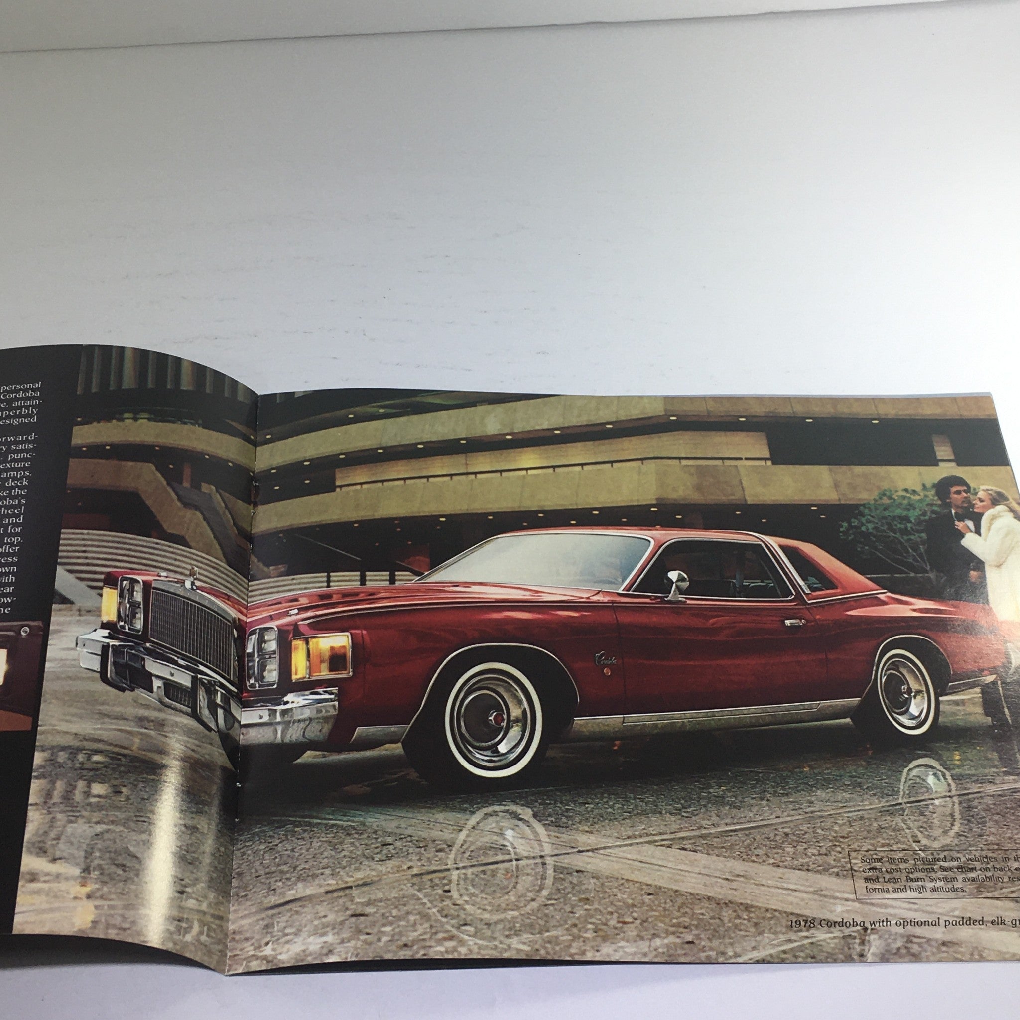 1978 Chrysler Cordoba Showroom Dealership Sale Car Auto Brochure Catalog