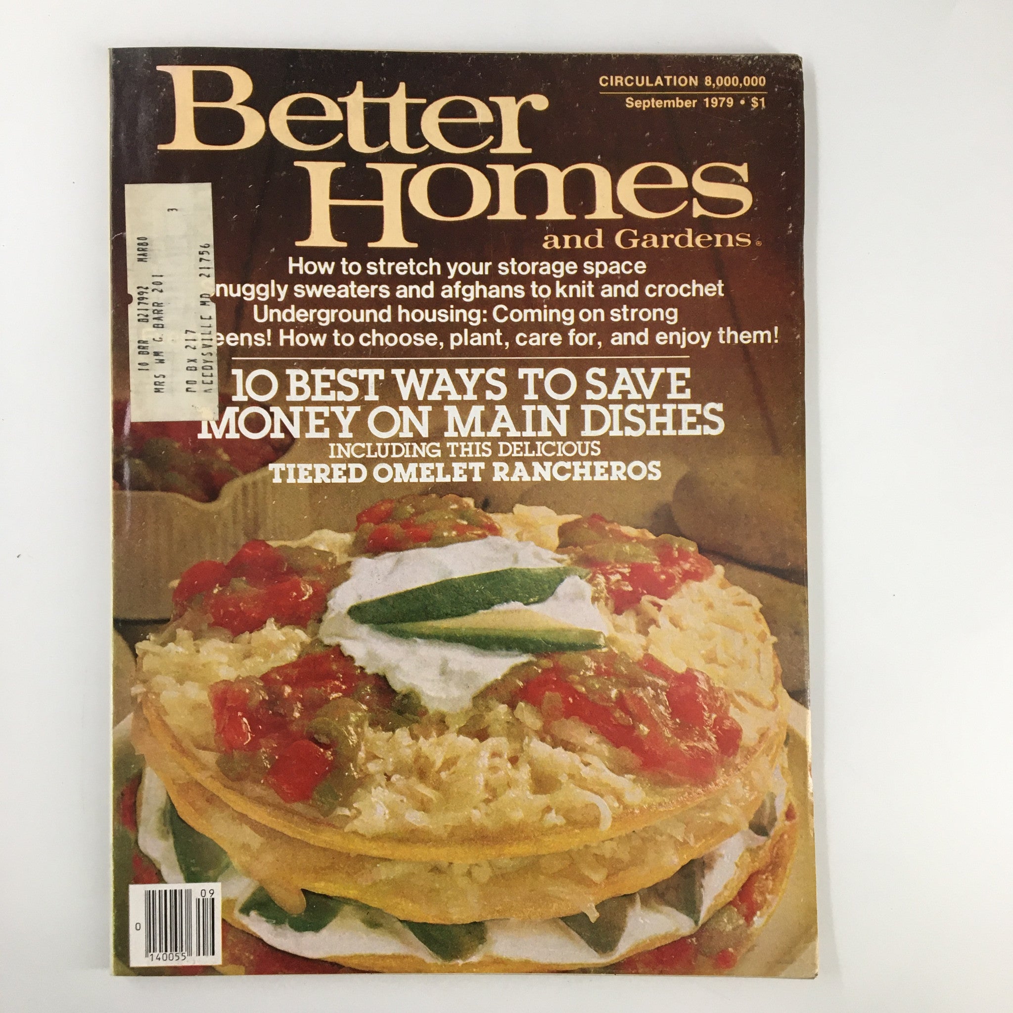 Better Homes & Gardens Magazine September 1979 Best Ways To Save Money on Dishes