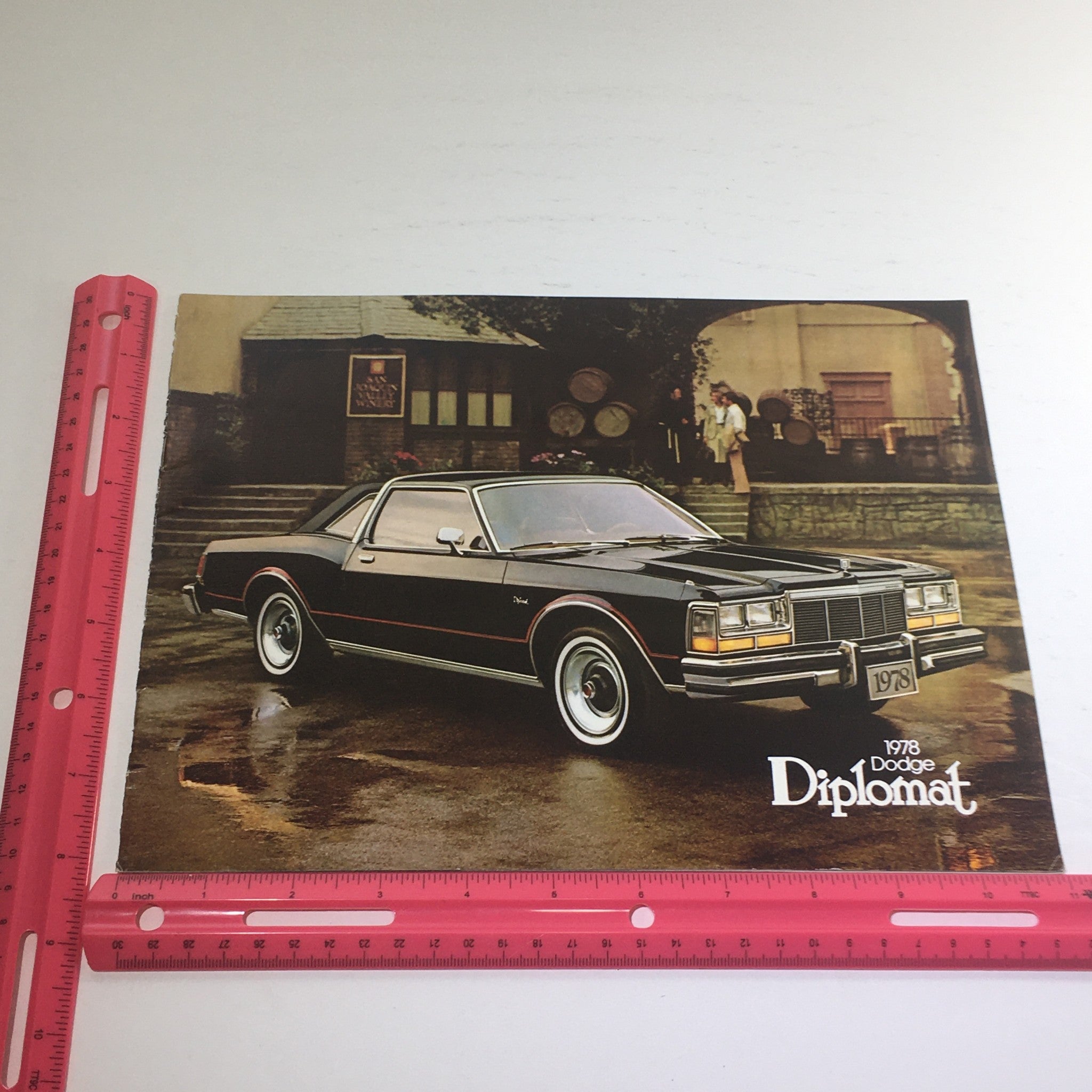 1978 Dodge Diplomat Medallion Dealership Advertising Car Auto Brochure Catalog