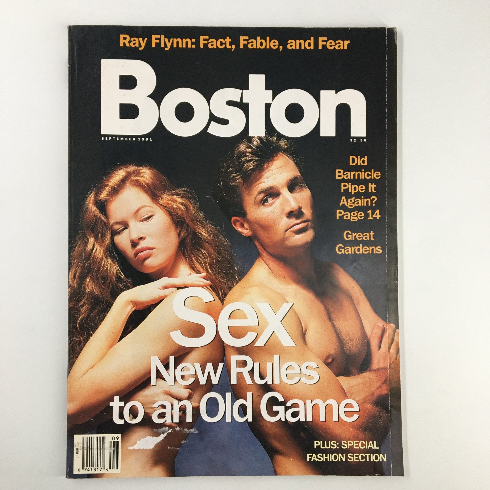 Boston Magazine September 1991 Ray Flynn in Fact, Fable and Fear Feature