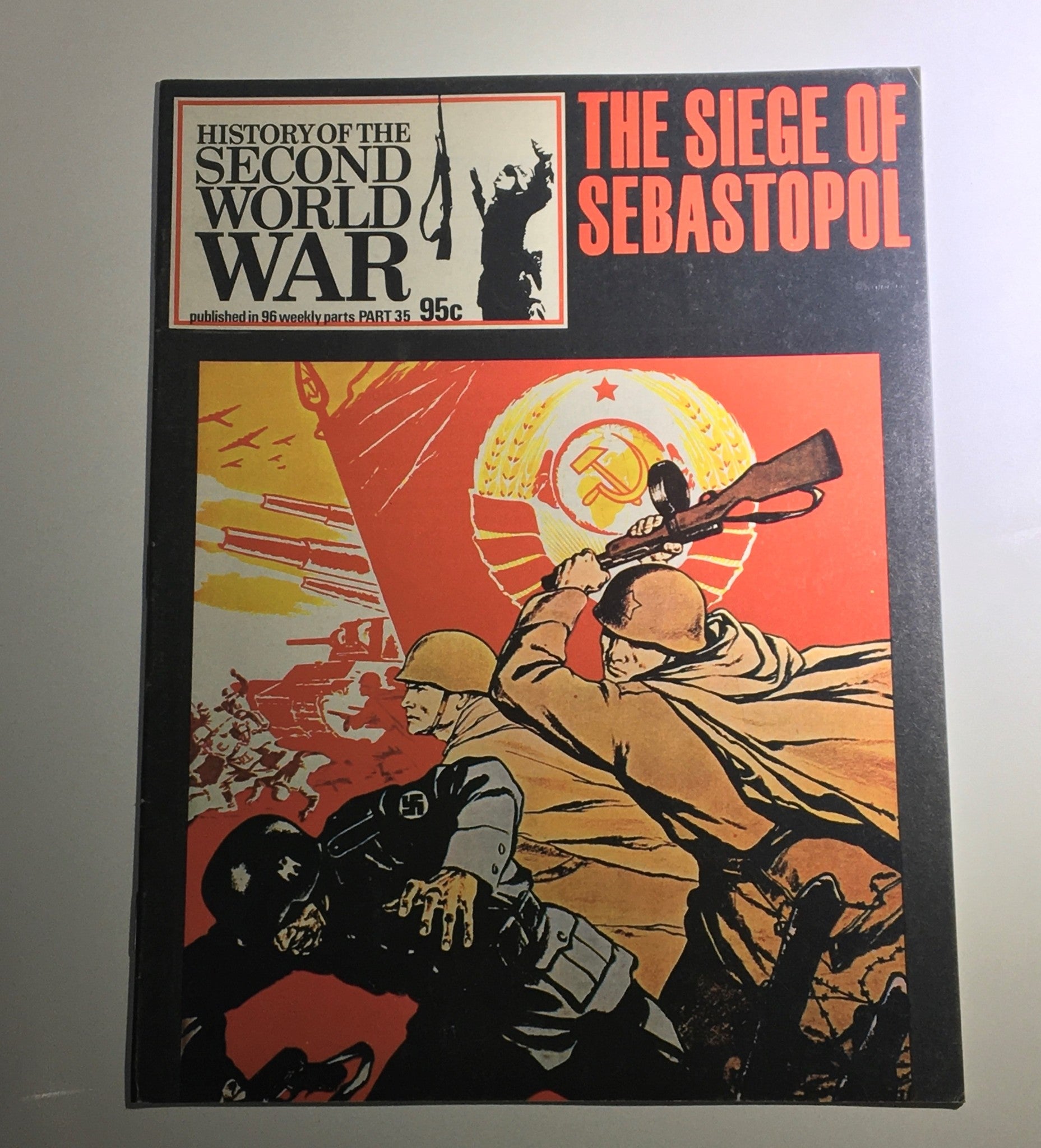 History of the Second World War Part 35 1974 The Siege of Sebastopol, No Label