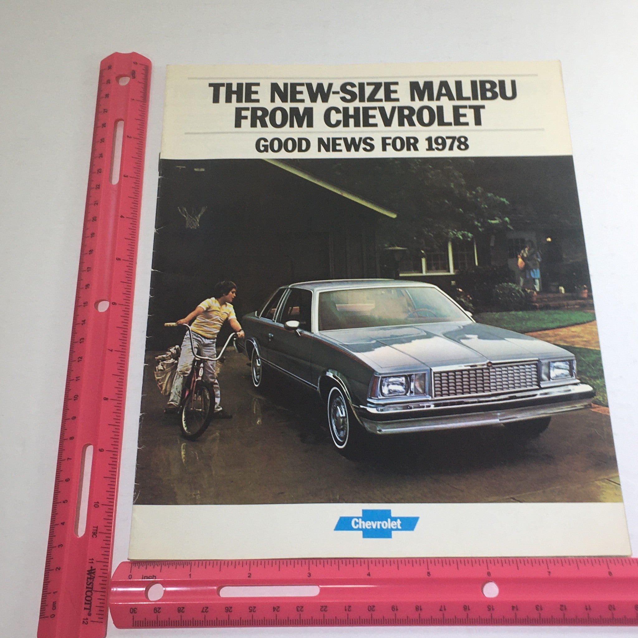 1978 Chevrolet New-Size Malibu Squire Dealership Car Auto Brochure Catalog