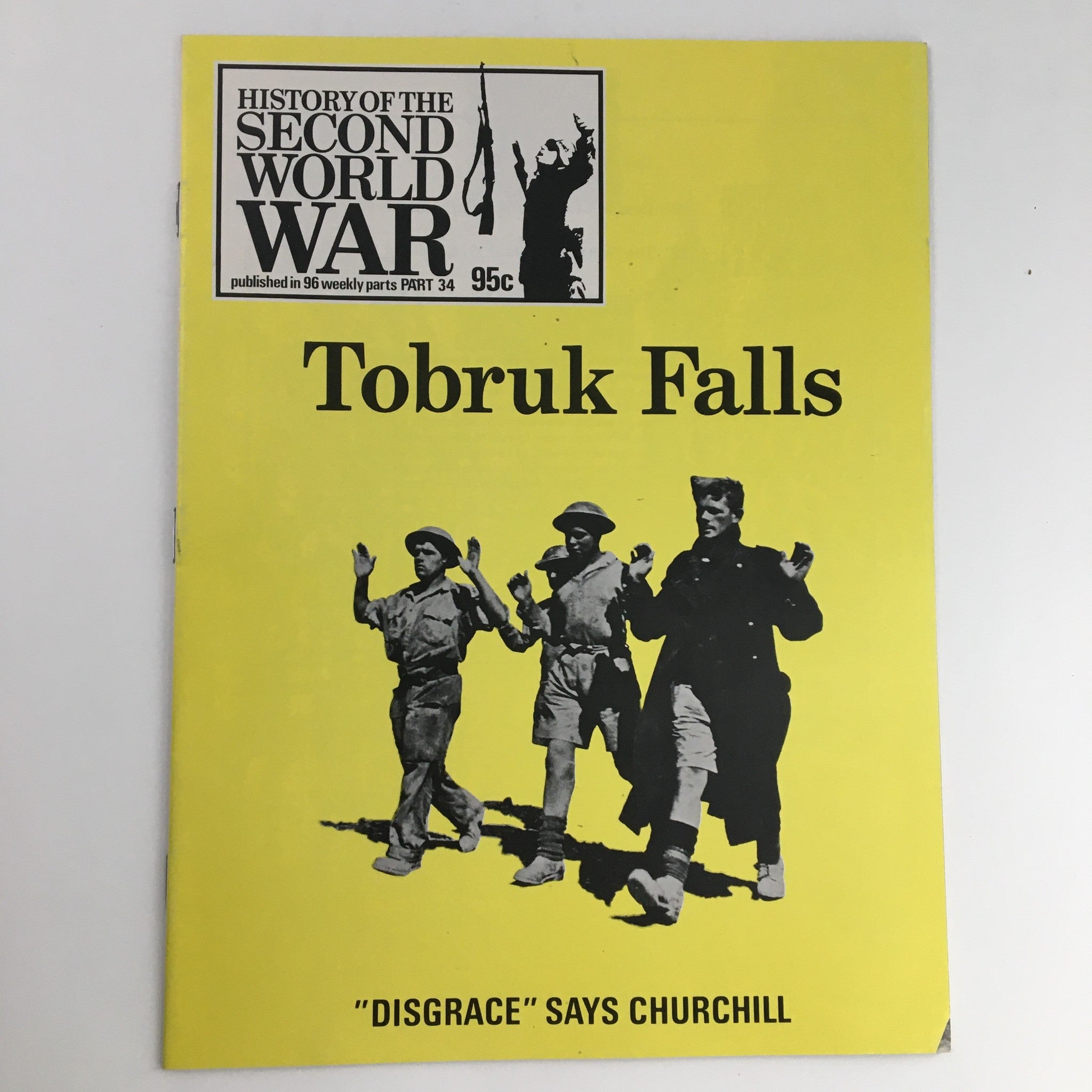 History of the Second World War Part 33 1973 Tobruk Falls Disgrace Say Churchill