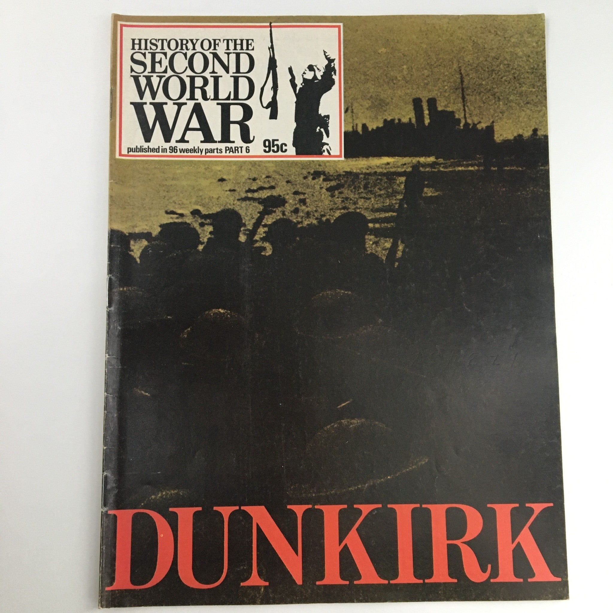 History of the Second World War Part 6 1973 From Amiens to Dunkirk, No Label VG