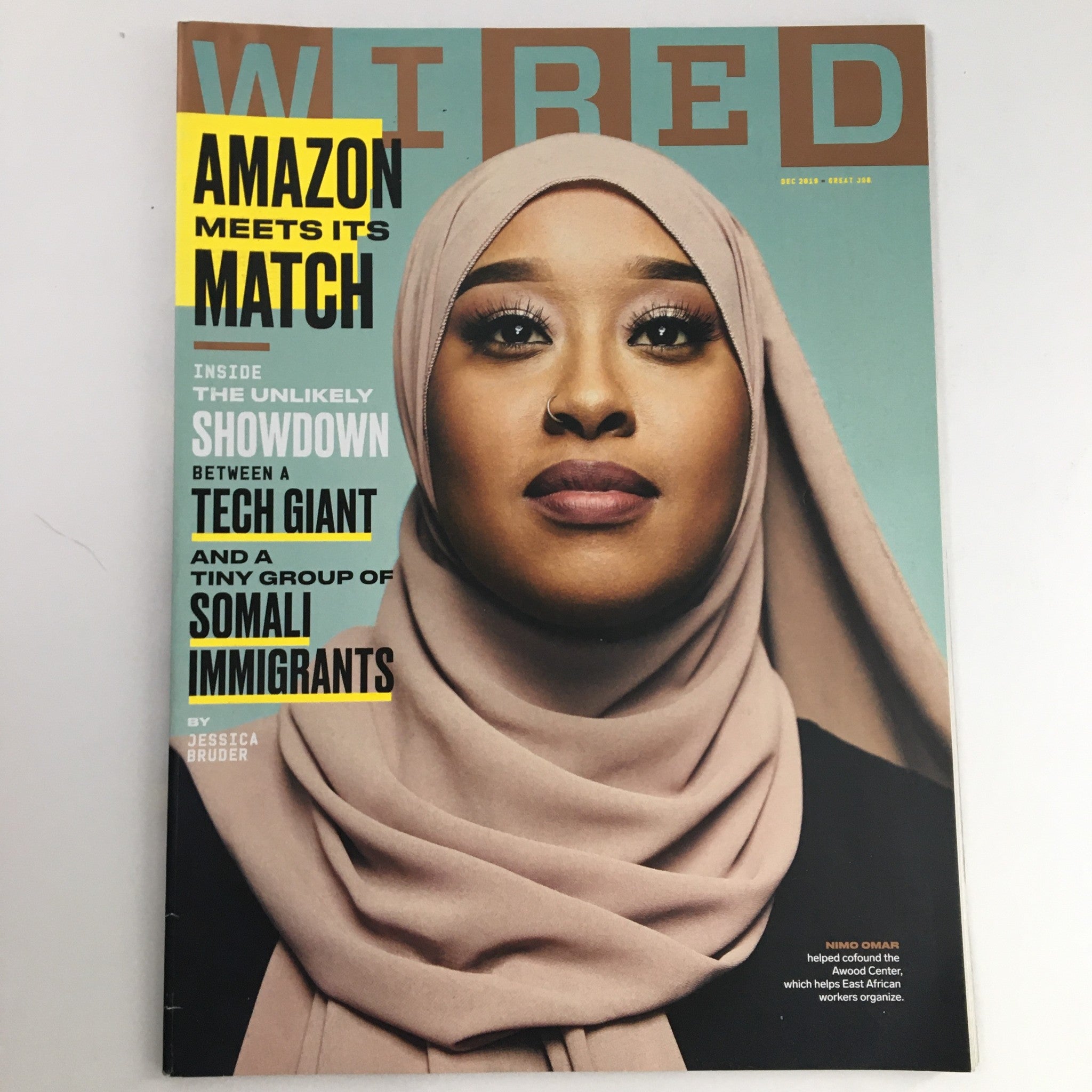 Wired Magazine December 2019 Nimo Omar & Amazon Meets Its Match & Tech Giant, VG