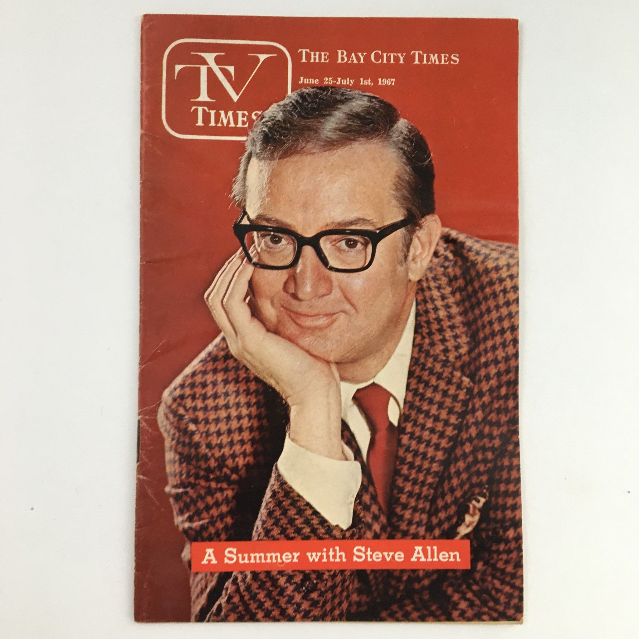 TV Times Bay City Michigan June 25-July 1 1967 A Summer with Steve Allen