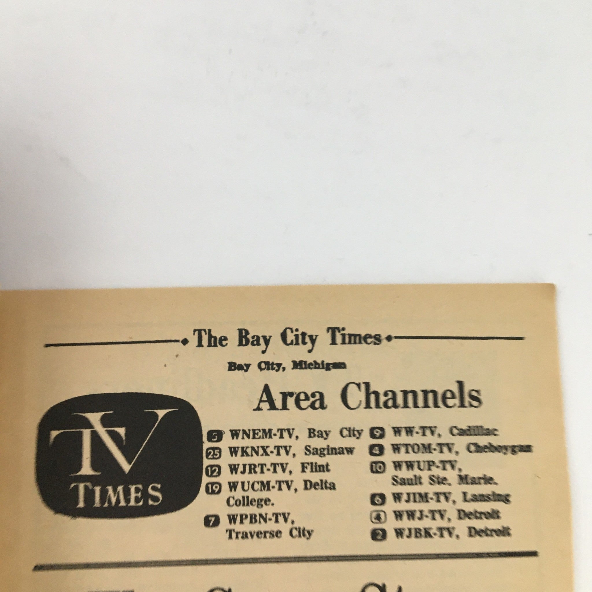 TV Times Bay City Michigan August 13-19 1967 Television's Youth Movement