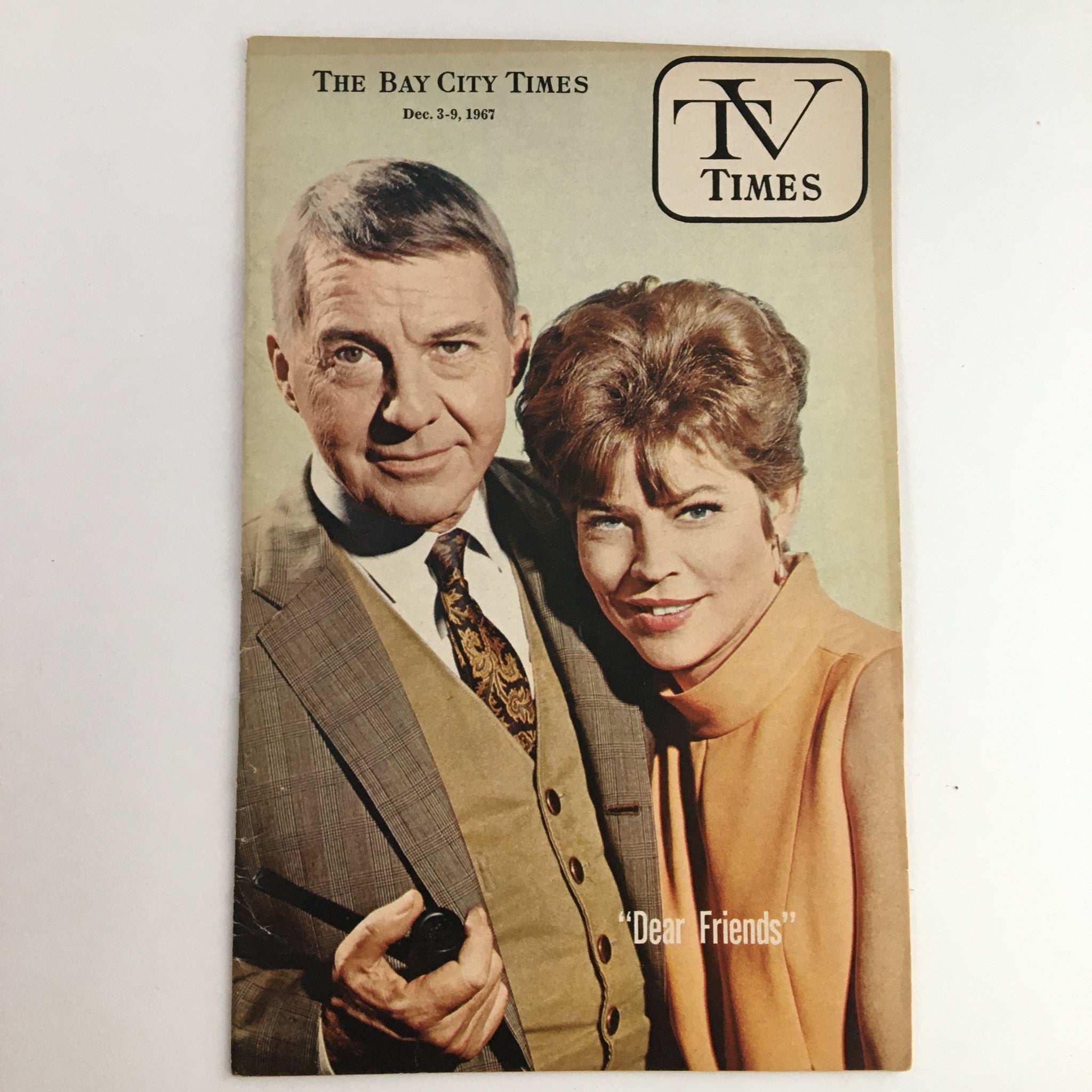 TV Times Bay City Michigan December 3-9 1967 James Daly & Patricia Barry