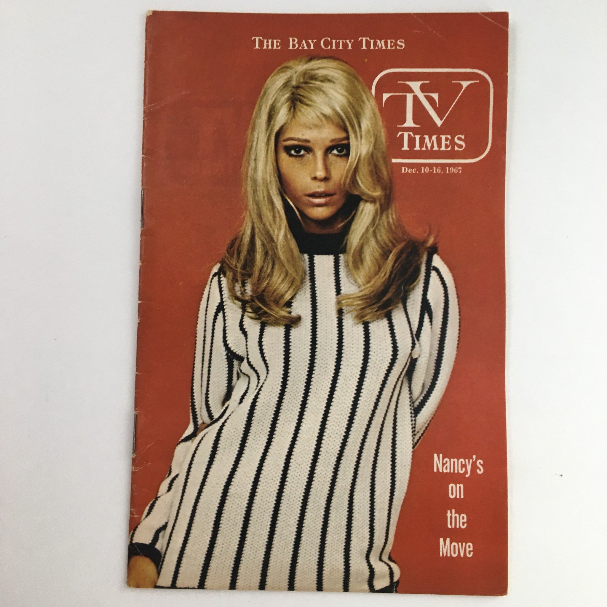 TV Times Bay City Michigan December 10-16 1967 Nancy's on the Move