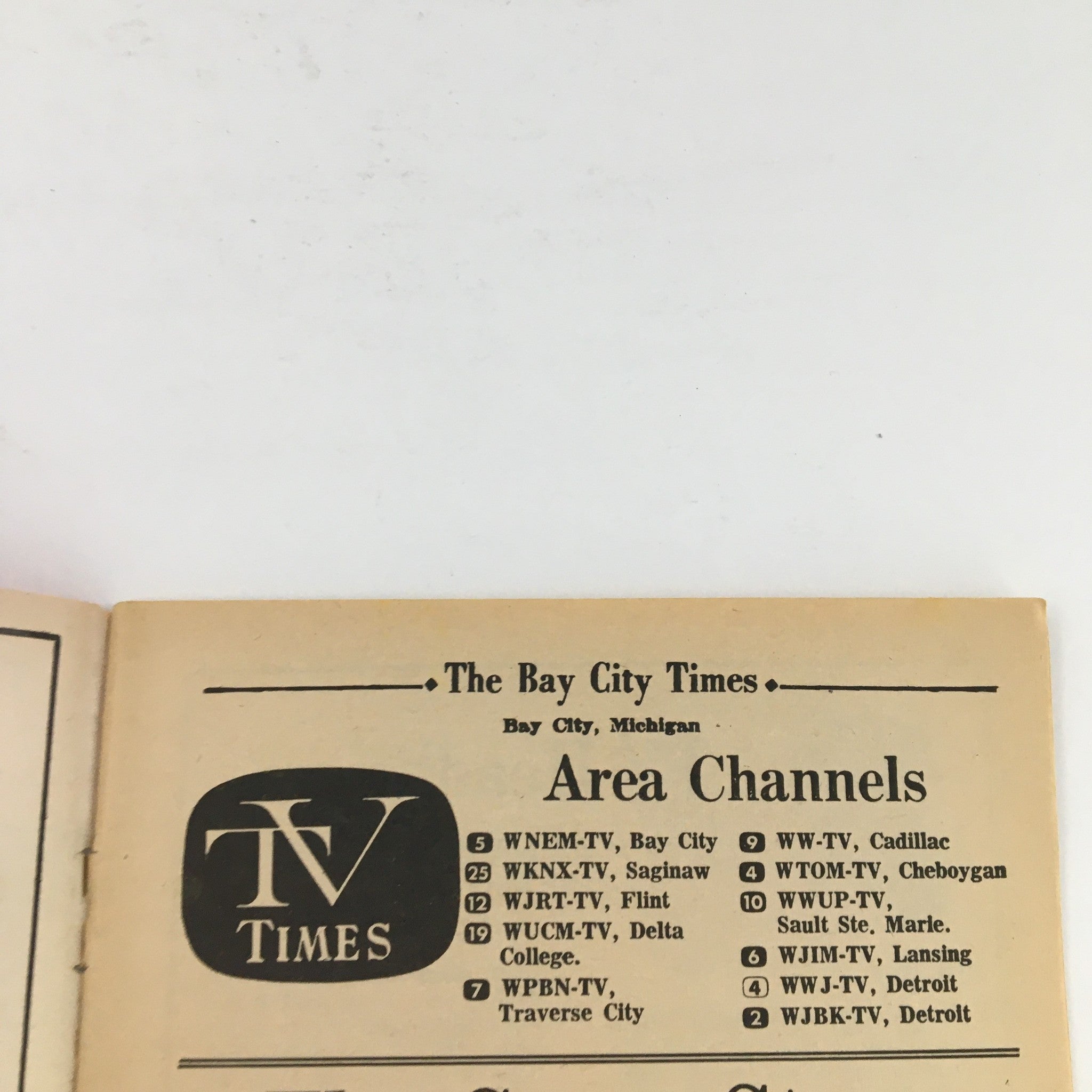 TV Times Bay City Michigan December 24-30 1967 A Disney Christmas Mickey Mouse