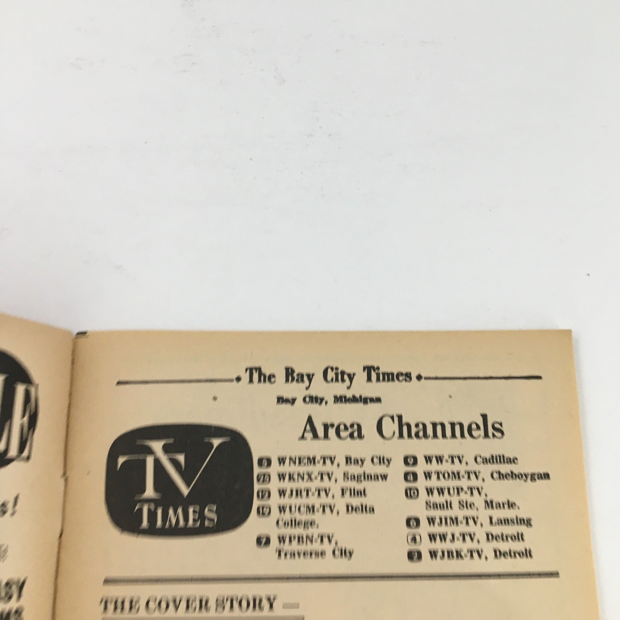 TV Times Bay City Michigan January 14-20 1968 Sheryl Lee as "Laura", No Label