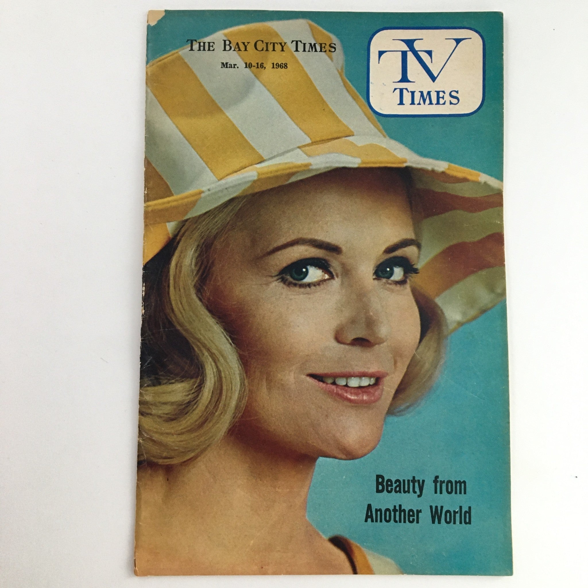 TV Times Bay City Michigan March 10-16 1968 Beauty from Another World, No Label