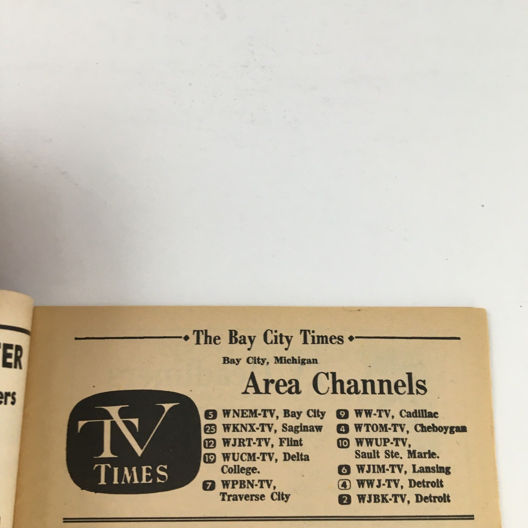 TV Times Bay City Michigan March 17-23 1968 Old Friends Return, No Label