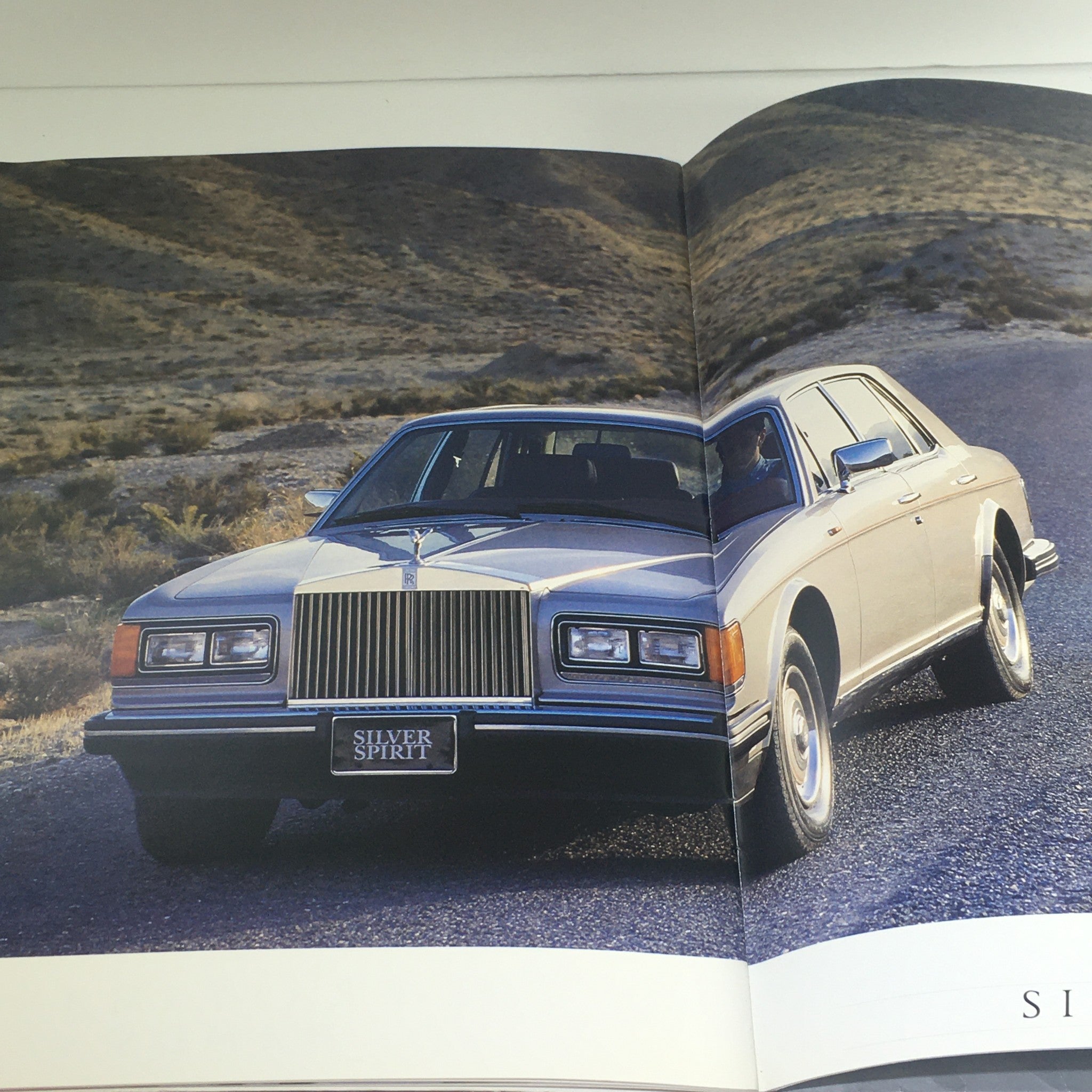 1986 Rolls Royce Silver Spirit Dealership Car Auto Brochure Catalog