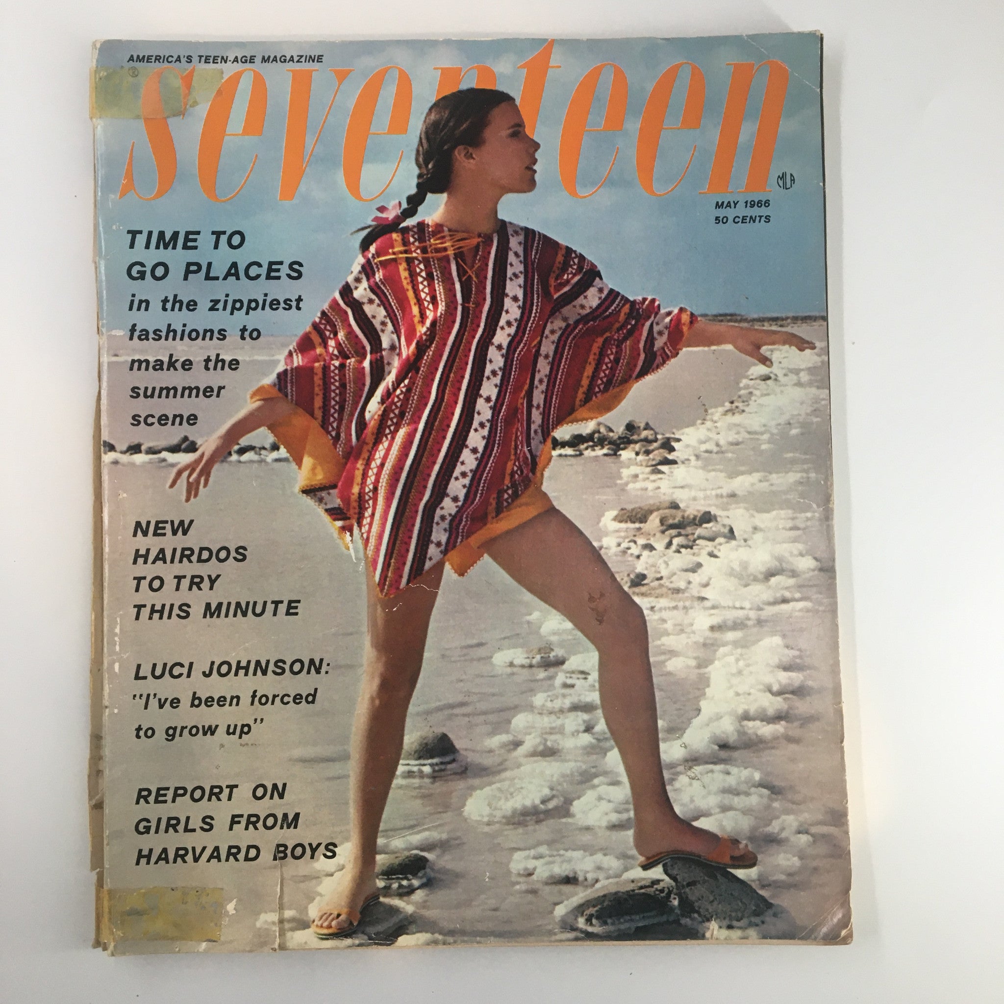 VTG Seventeen Magazine May 1966 Luci Johnson Forced To Grow Up No Label