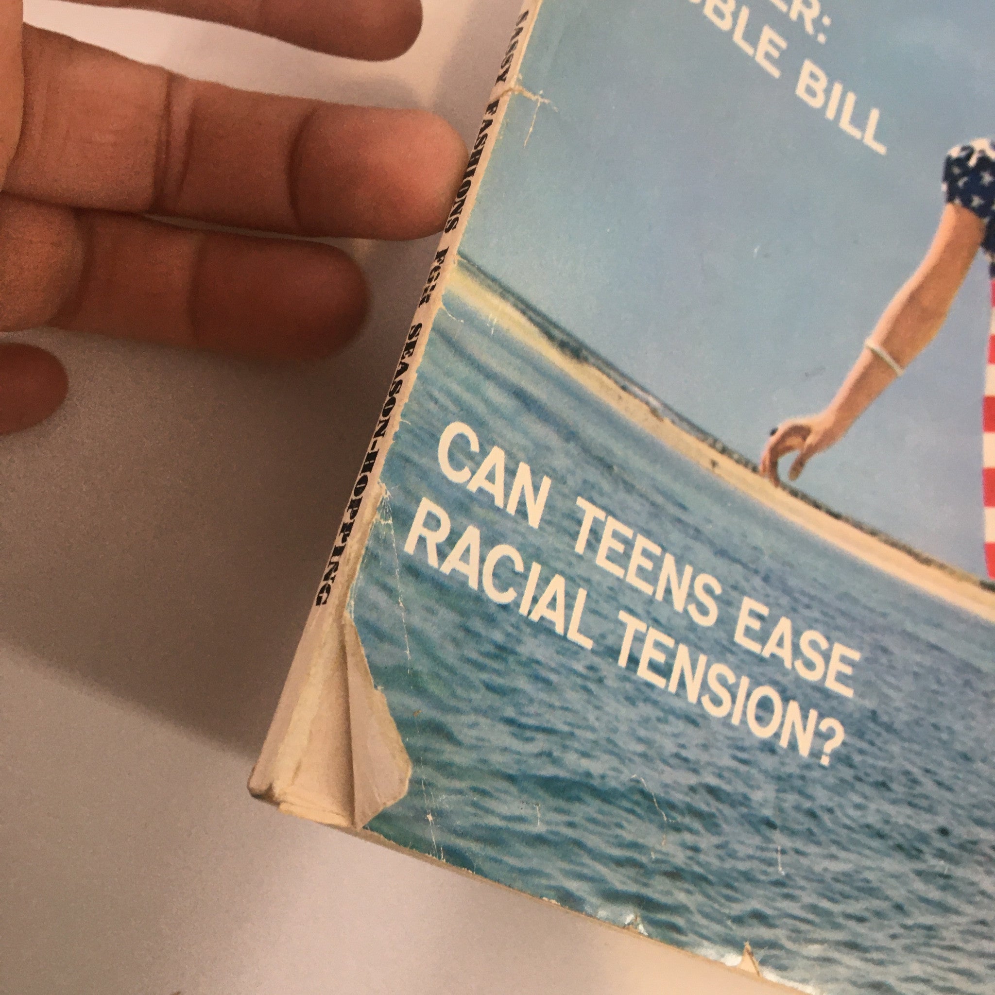 VTG Seventeen Magazine July 1968 Can Teens Ease Racial Tension? No Label