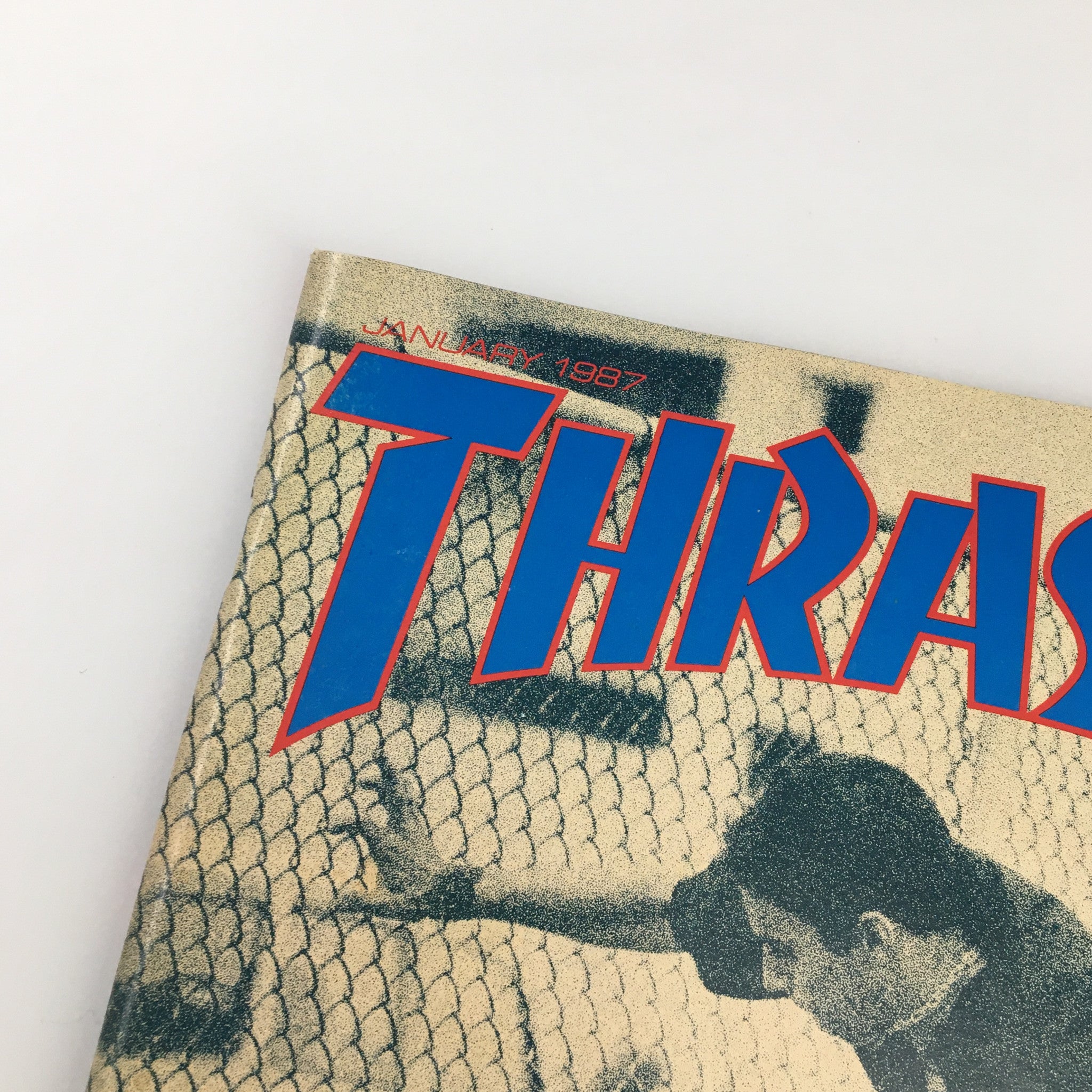 VTG Thrasher Magazine January 1987 Jim Thiebaud S.F. Street Session No Label