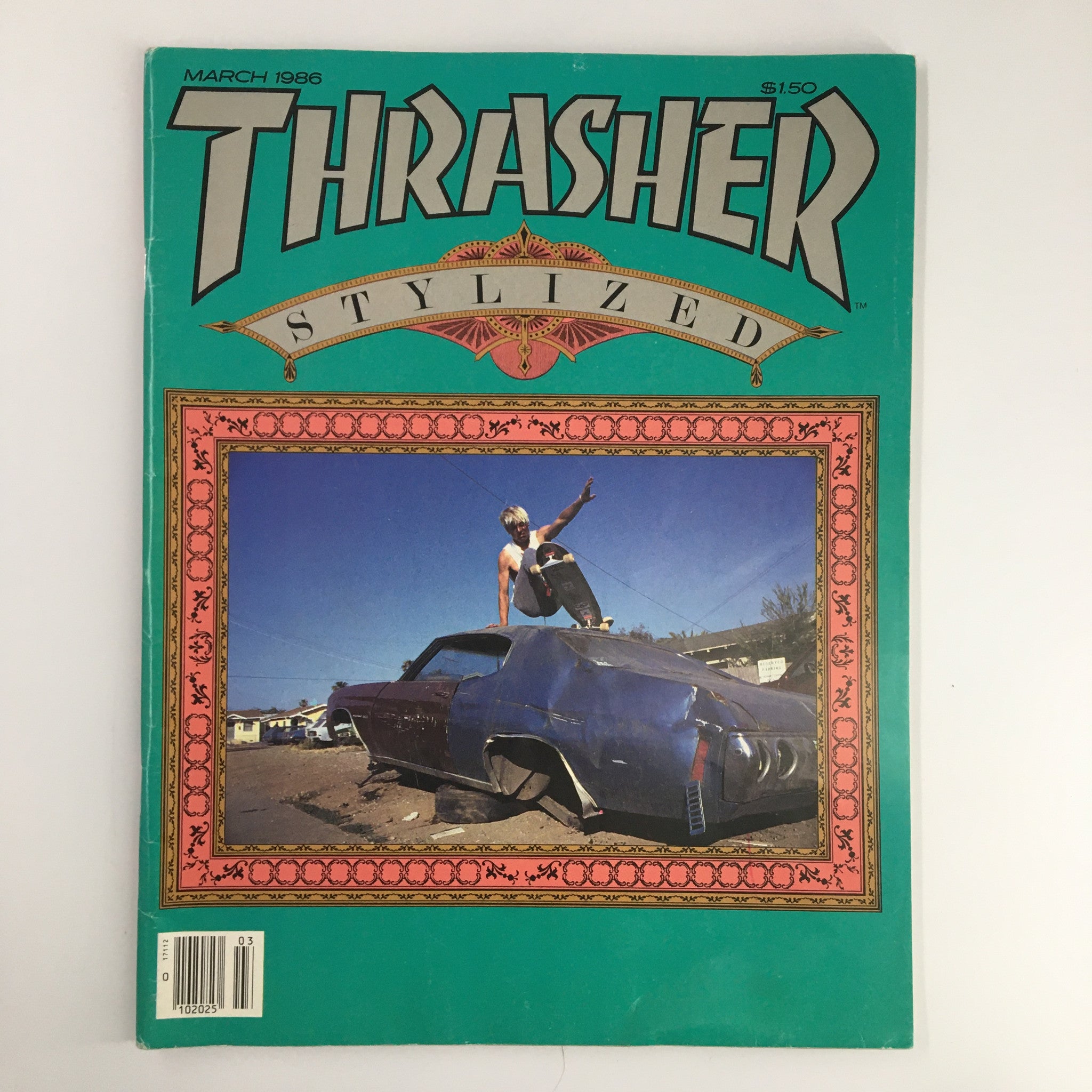 VTG Thrasher Magazine March 1986 Natas Kaupas Shows Different Kind Demo No Label