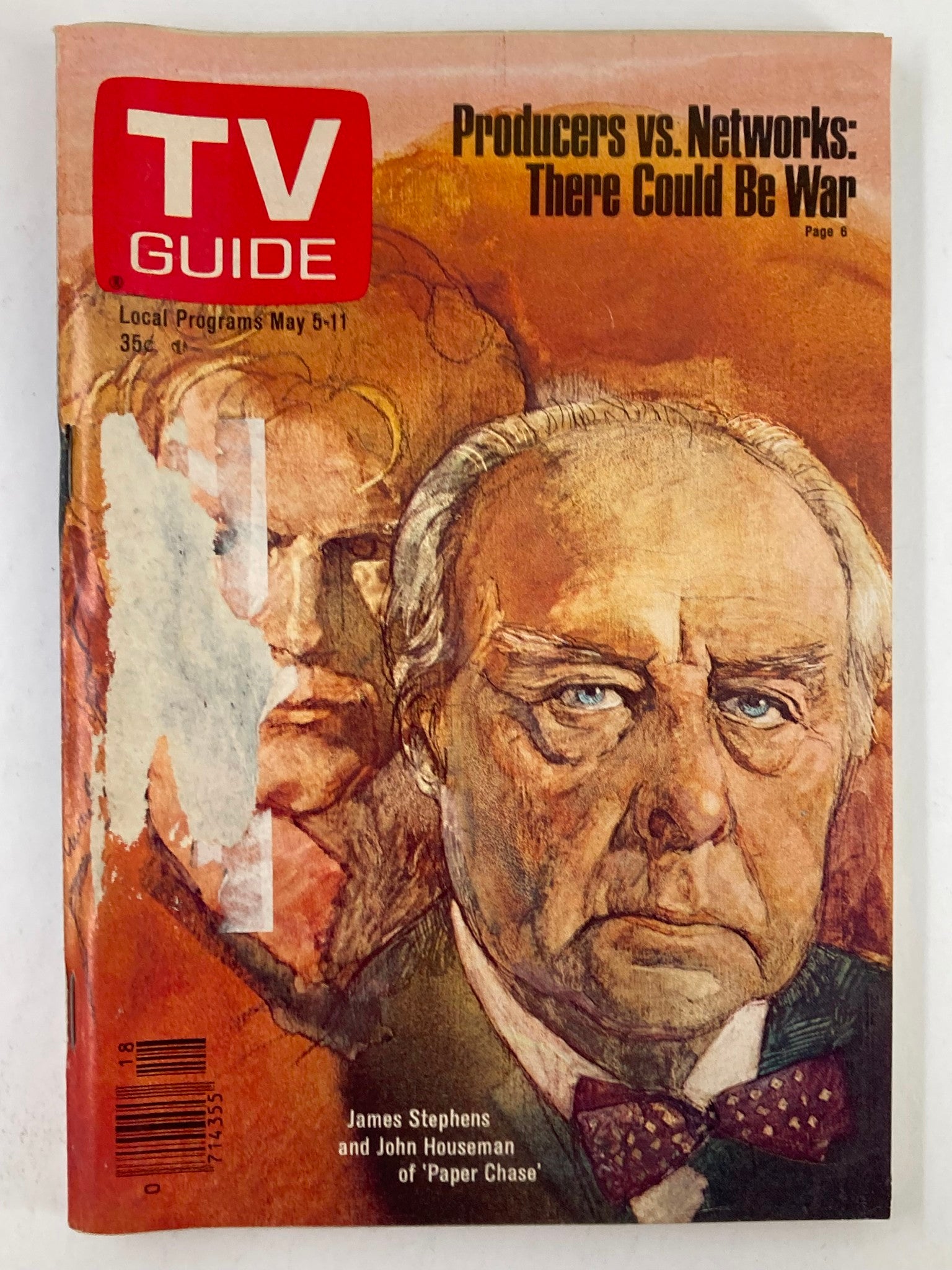 TV Guide Magazine May 5 1979 #1362 James Stephens Western New England Edition