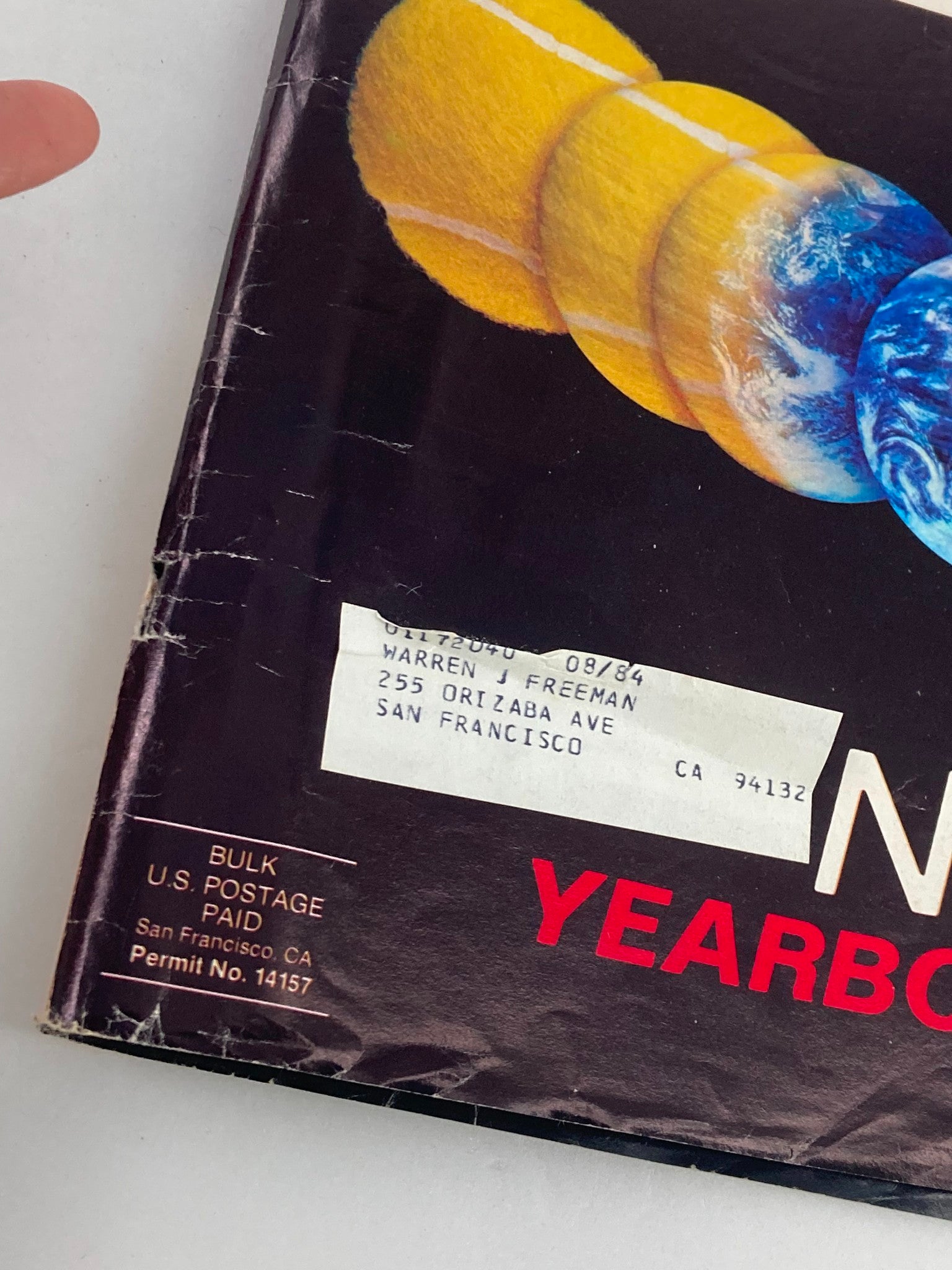VTG Inside Tennis Magazine January 1984 The NCTA Yearbook 1984
