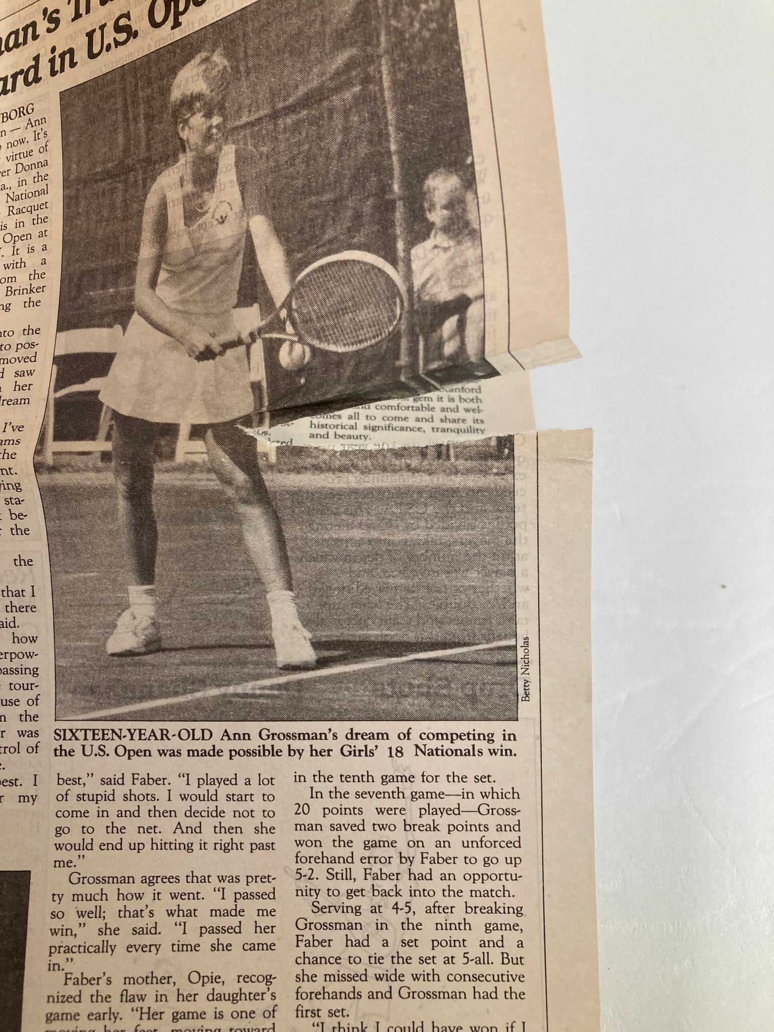 VTG Tennis USA Magazine September 1987 Vol 9 #9 Mats Wilander Newspaper