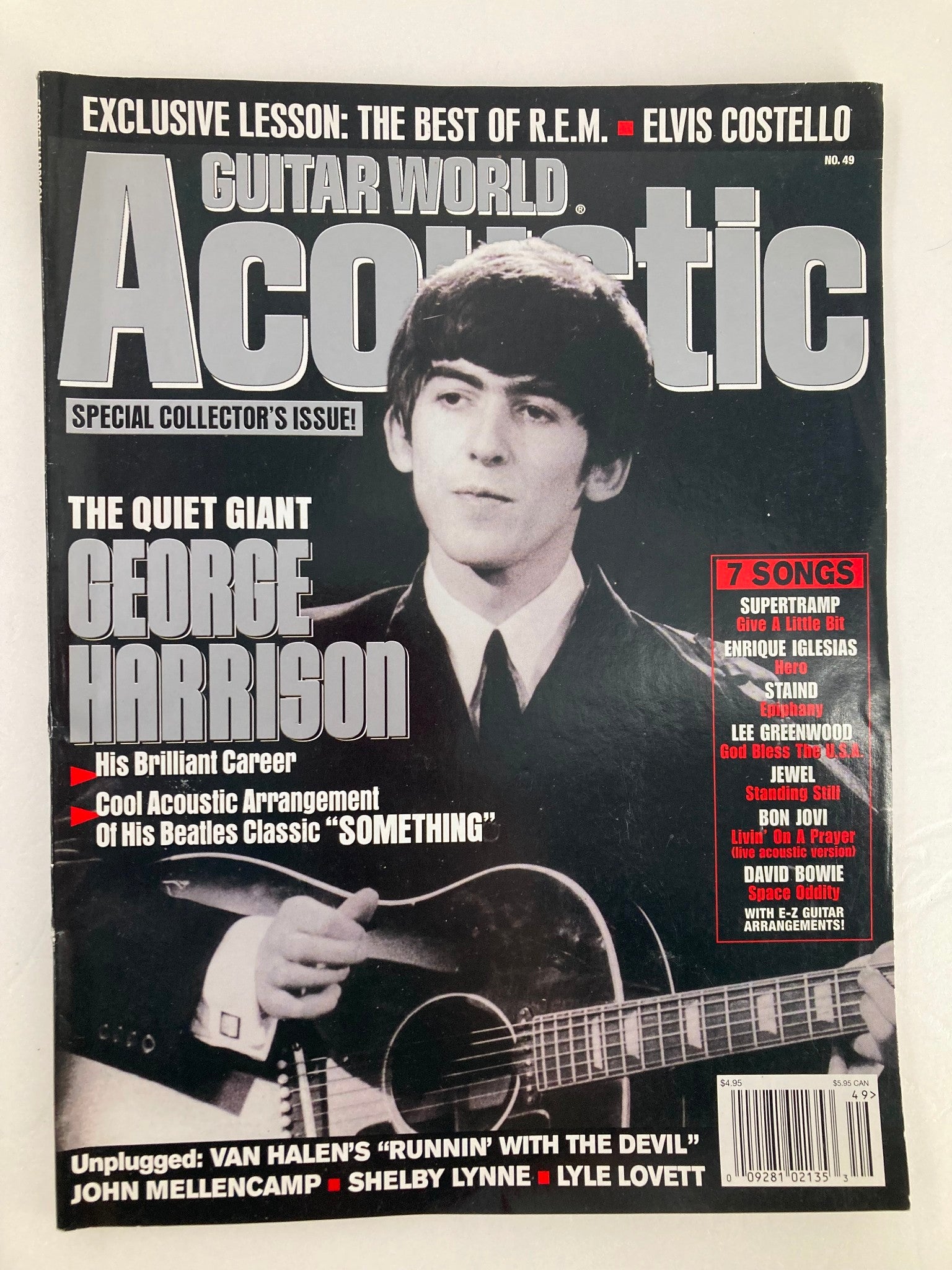 Guitar World Acoustic Magazine August 2009 No. 49 George Harrison No Label