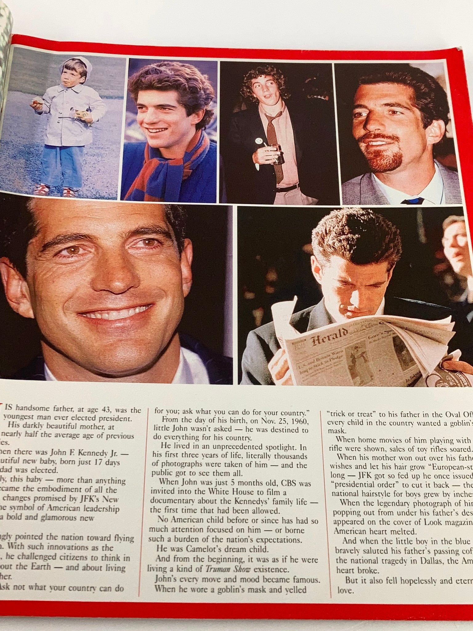 VTG Memorial Collector's Edition Magazine 1999 John F. Kennedy Jr. No Label