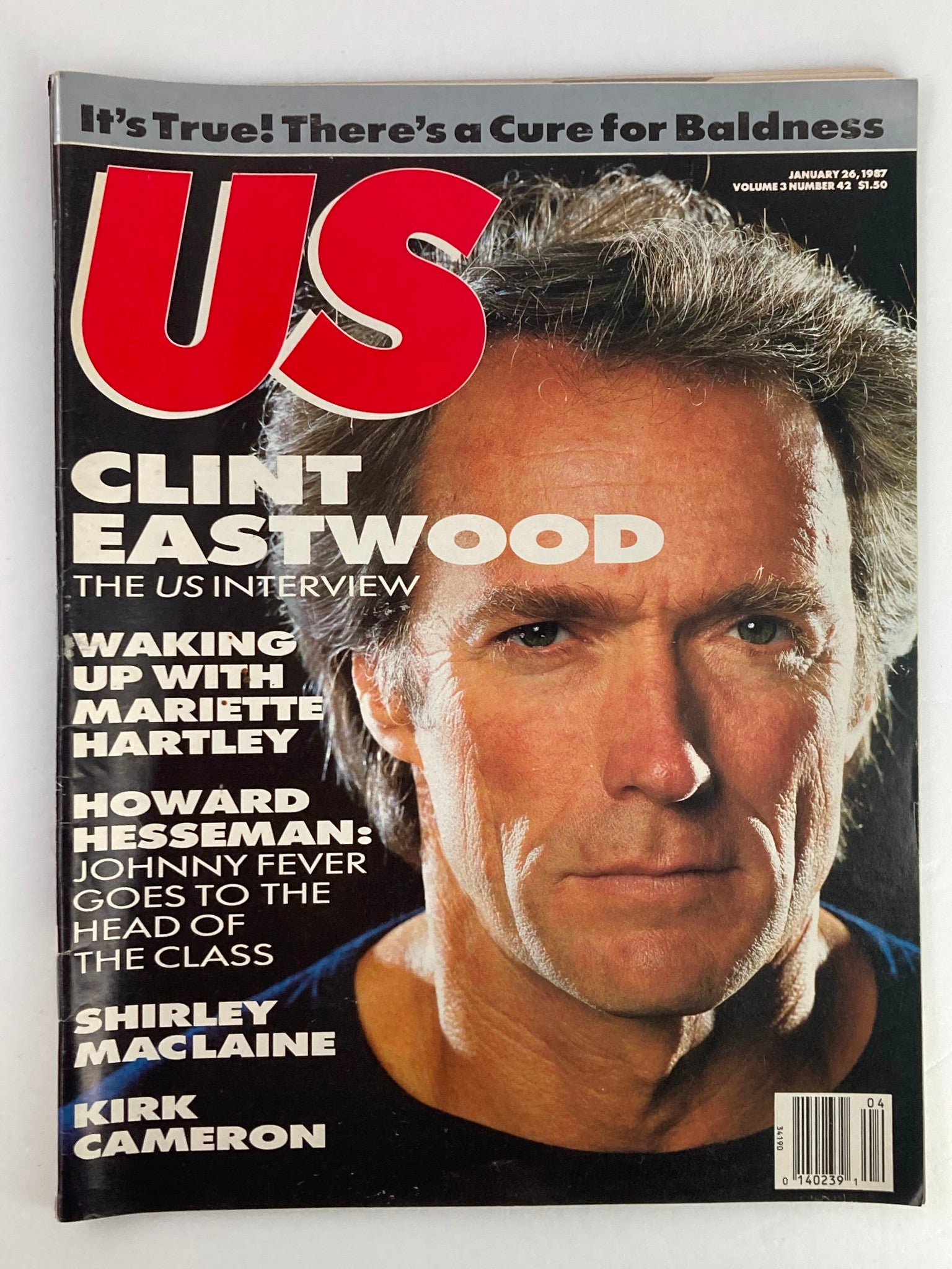 VTG US Magazine January 26 1987 Vol 3 #42 Clint Eastwood Interview No Label