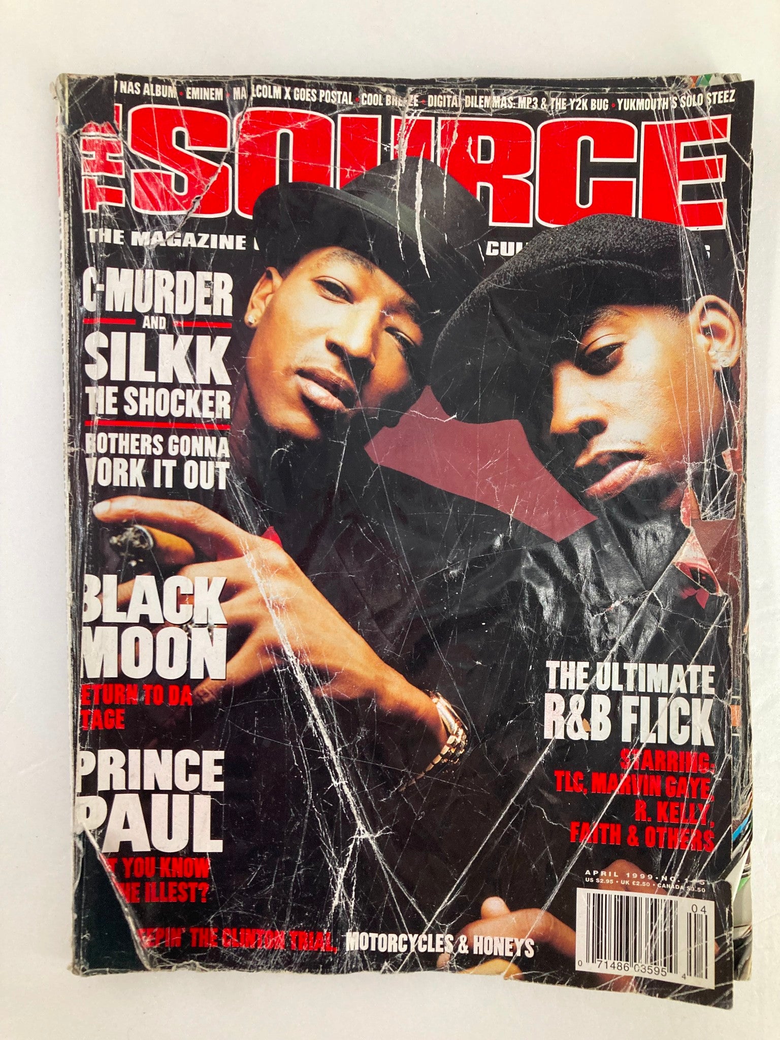 The Source Magazine April 1999 No. 115 C-Murder and Silkk The Shocker No Label