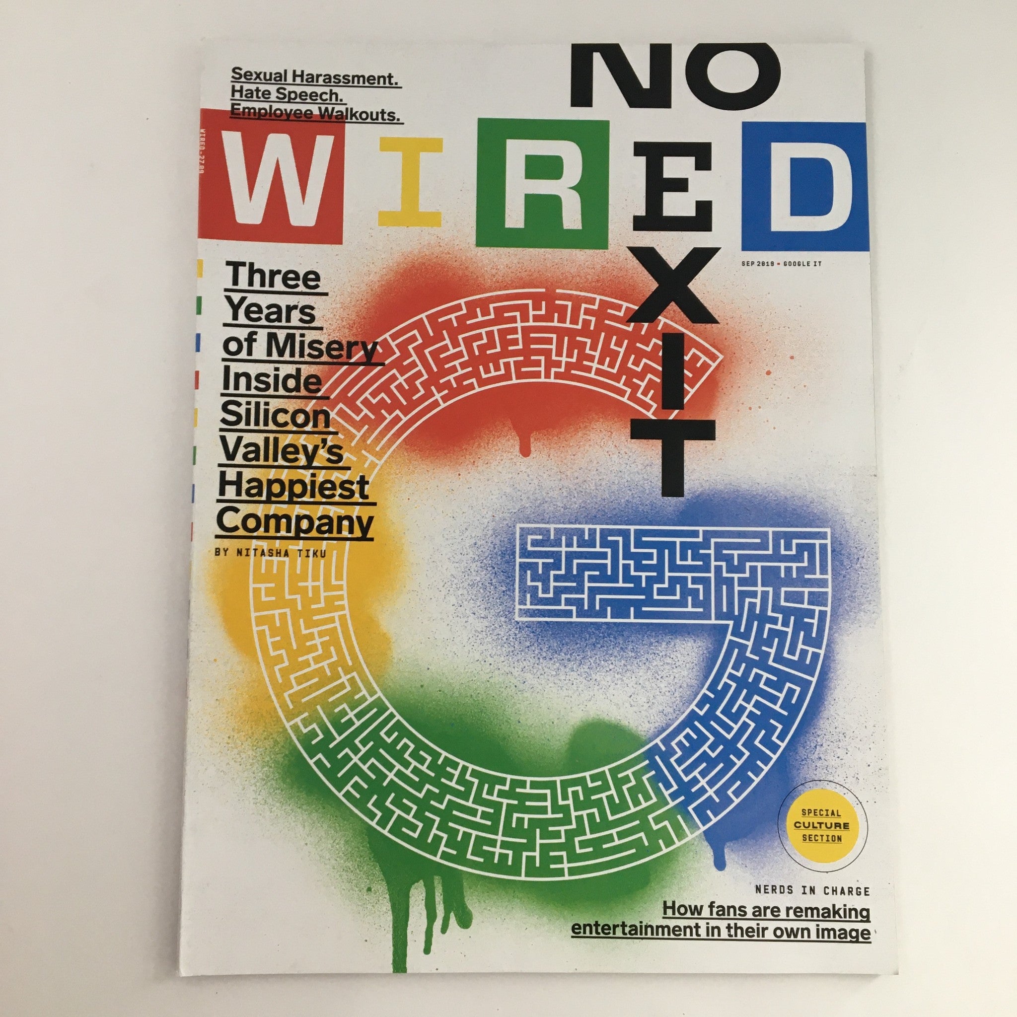 Wired Magazine September 2019 3 Years of Misery Inside Silicon Valley Company