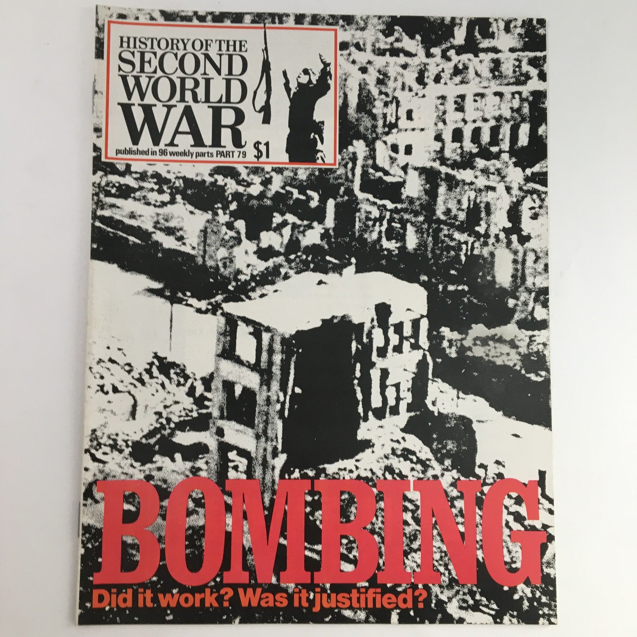 History of the Second World War Part 79 1974 Bombing RAF Case & Under Bombing VG