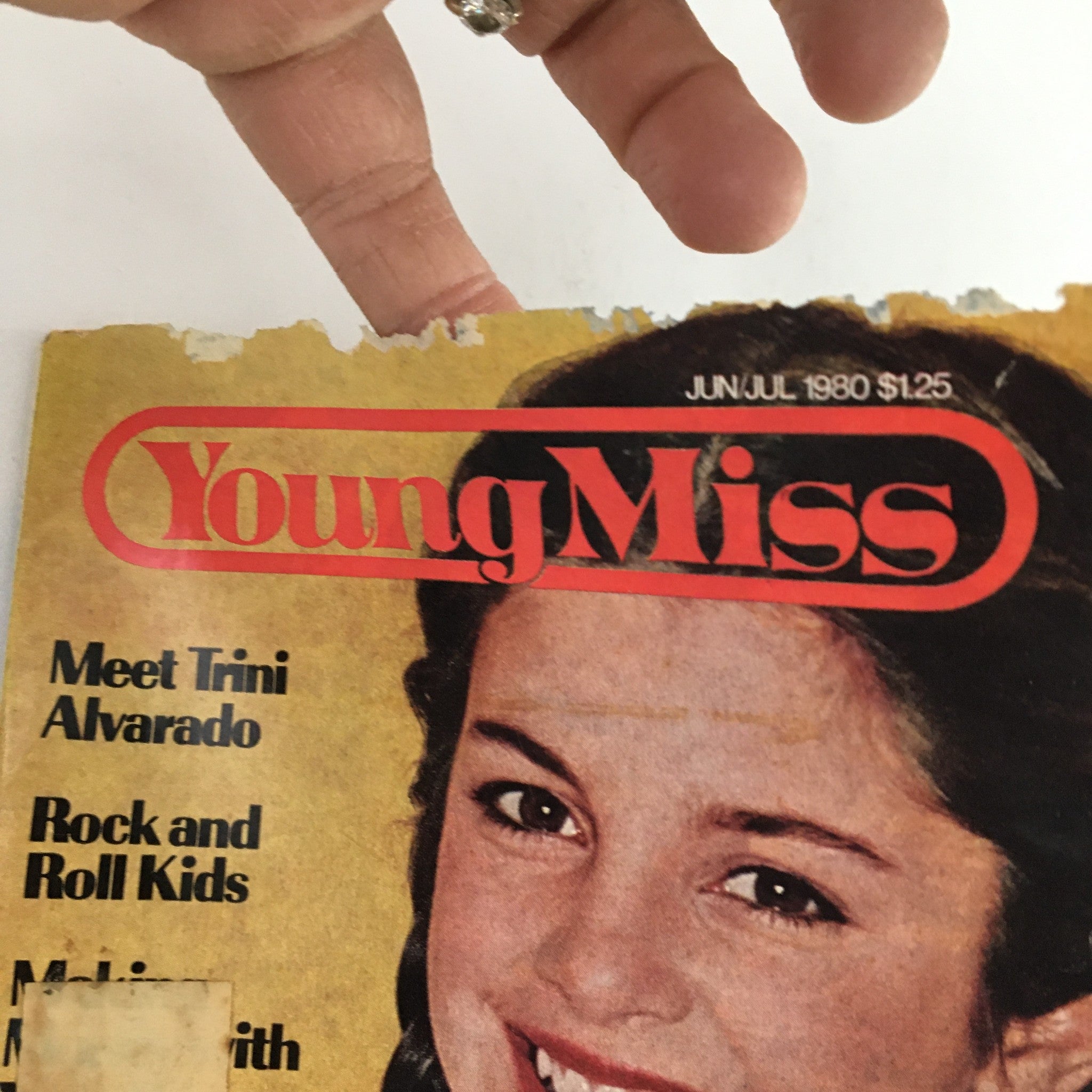 Young Miss Magazine June-July 1980 Meet Trini Alvarado & Rock and Roll Kids